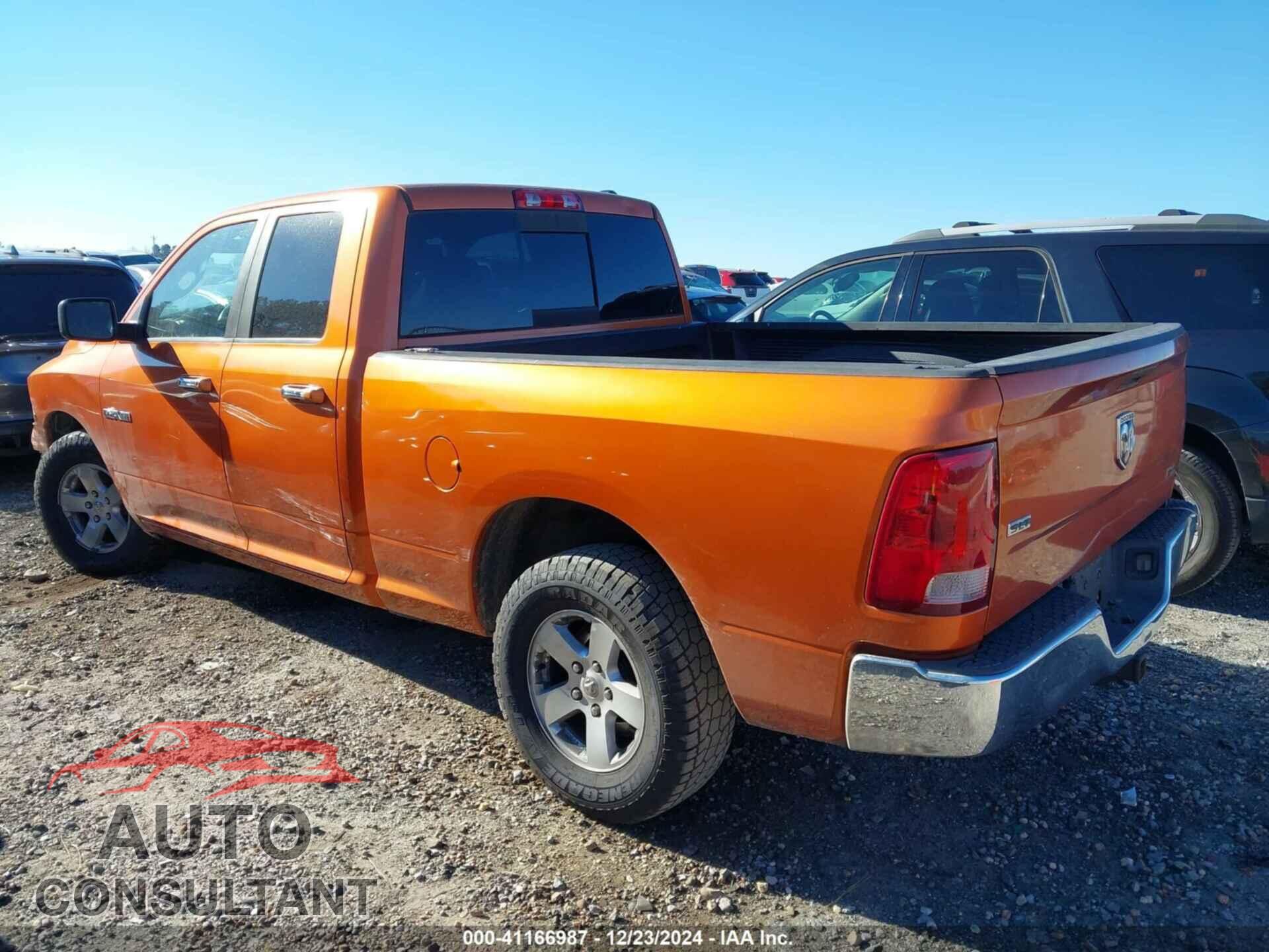 DODGE RAM 1500 2010 - 1D7RB1GP2AS181852