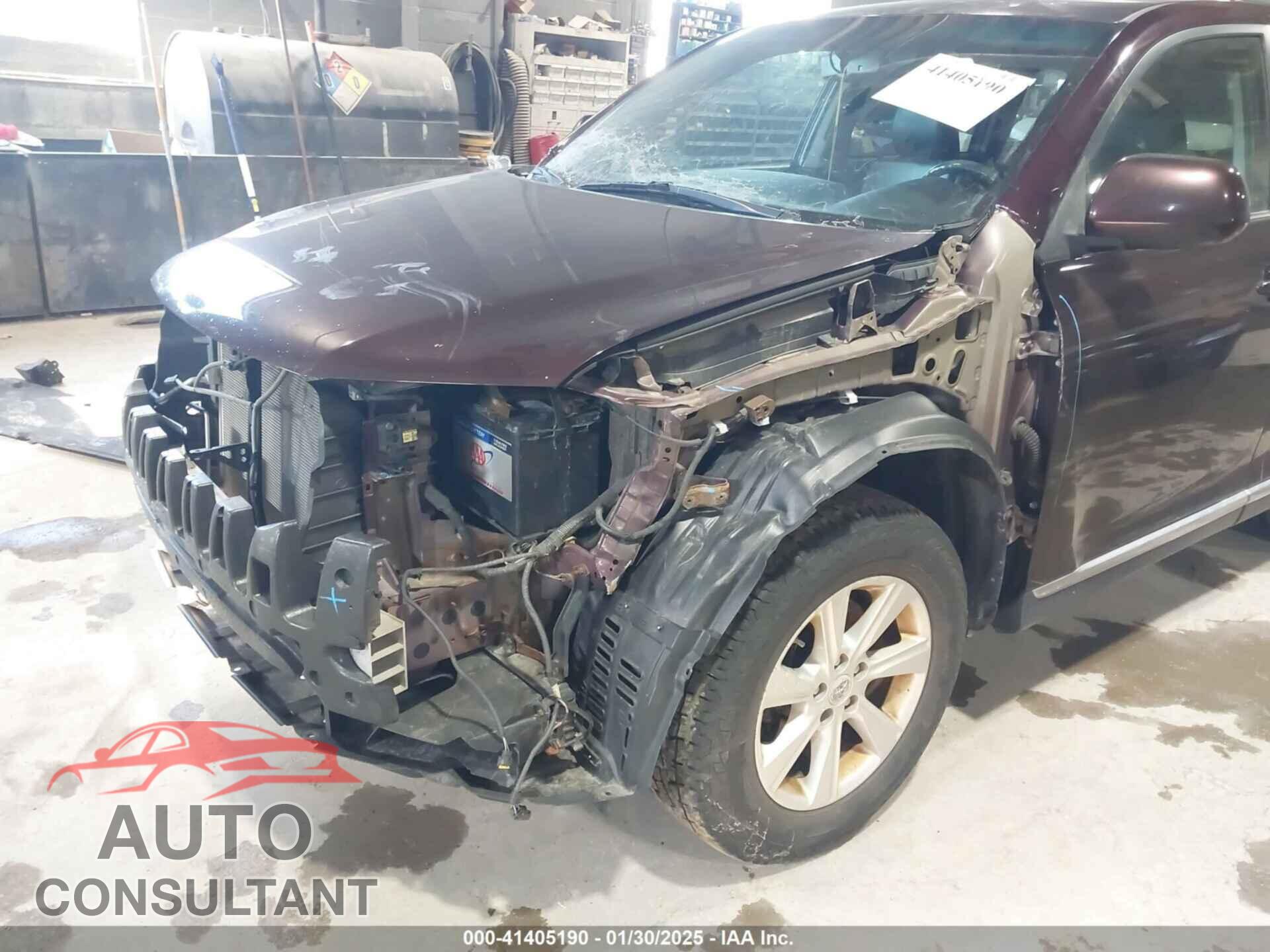 TOYOTA HIGHLANDER 2011 - 5TDBK3EH2BS075740