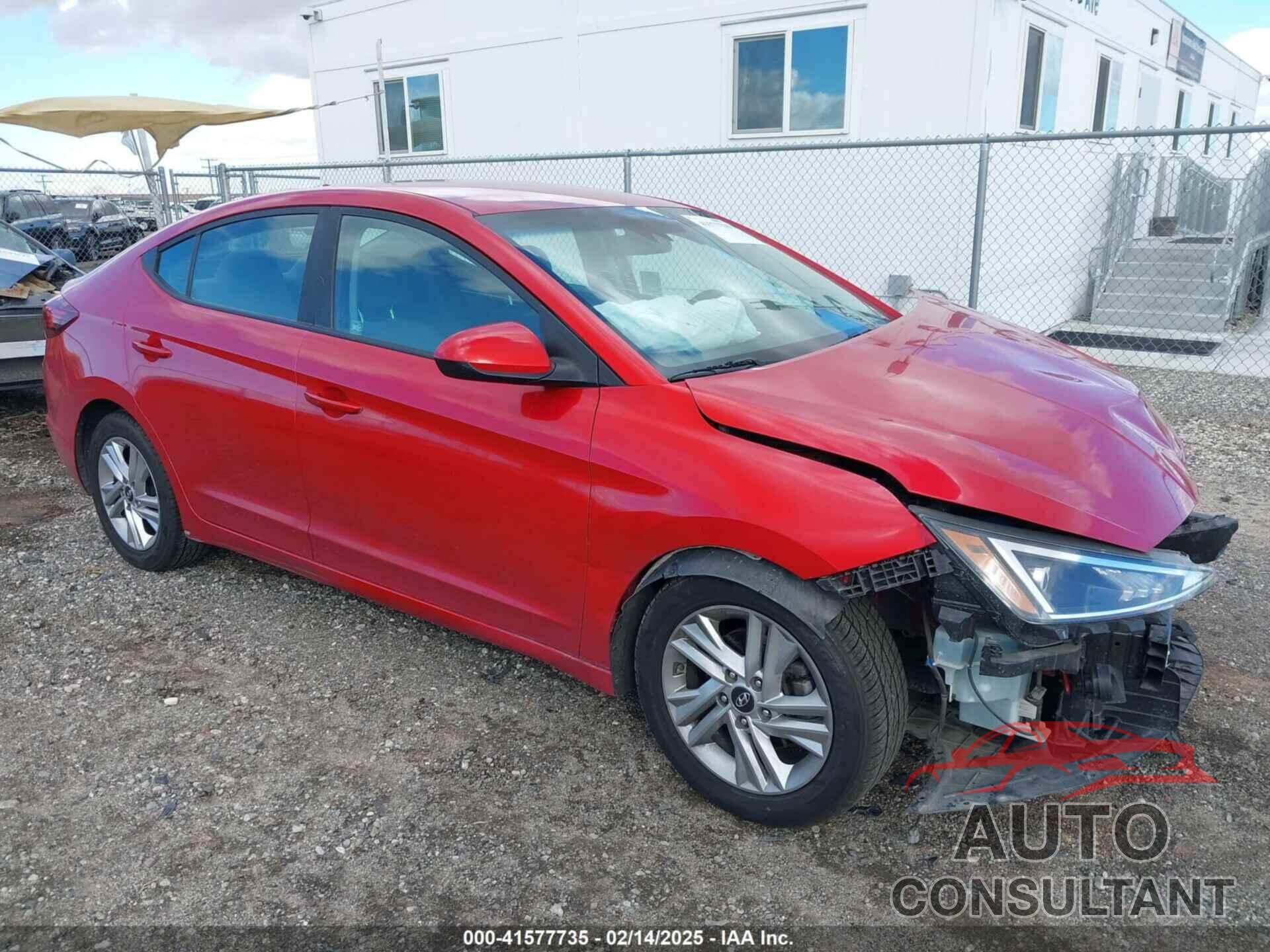 HYUNDAI ELANTRA 2020 - 5NPD84LF1LH577788