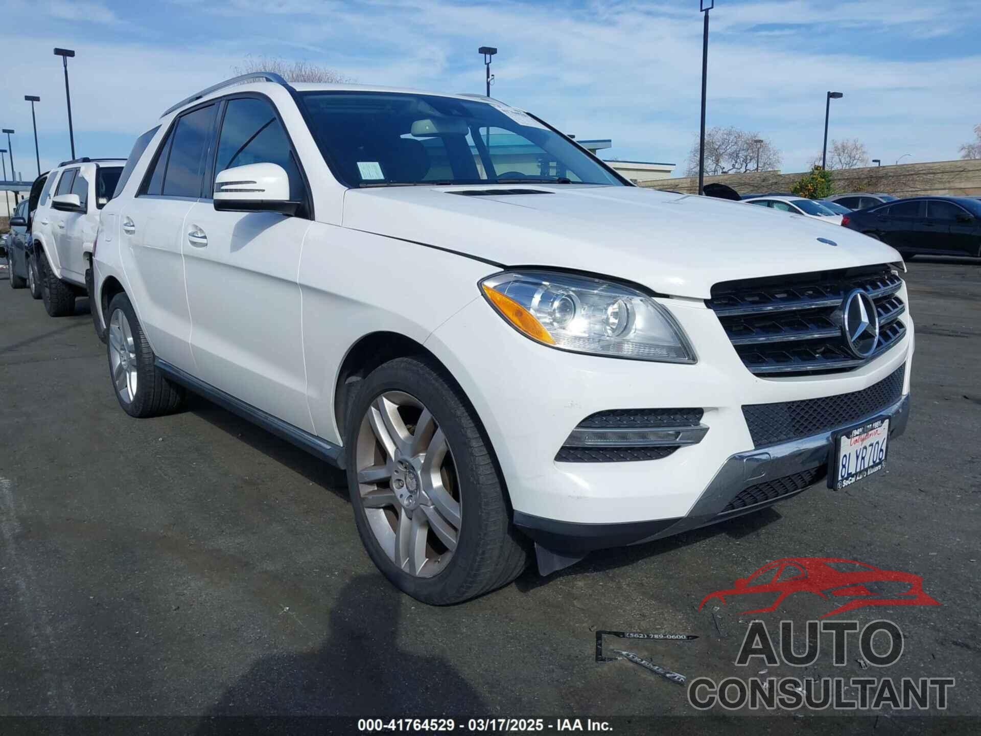 MERCEDES-BENZ ML 350 2014 - 4JGDA5HB2EA433916