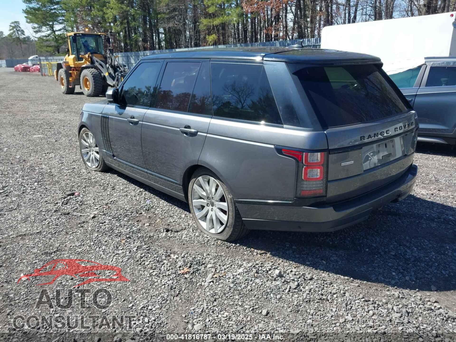 LAND ROVER RANGE ROVER 2016 - SALGS2EF4GA293593