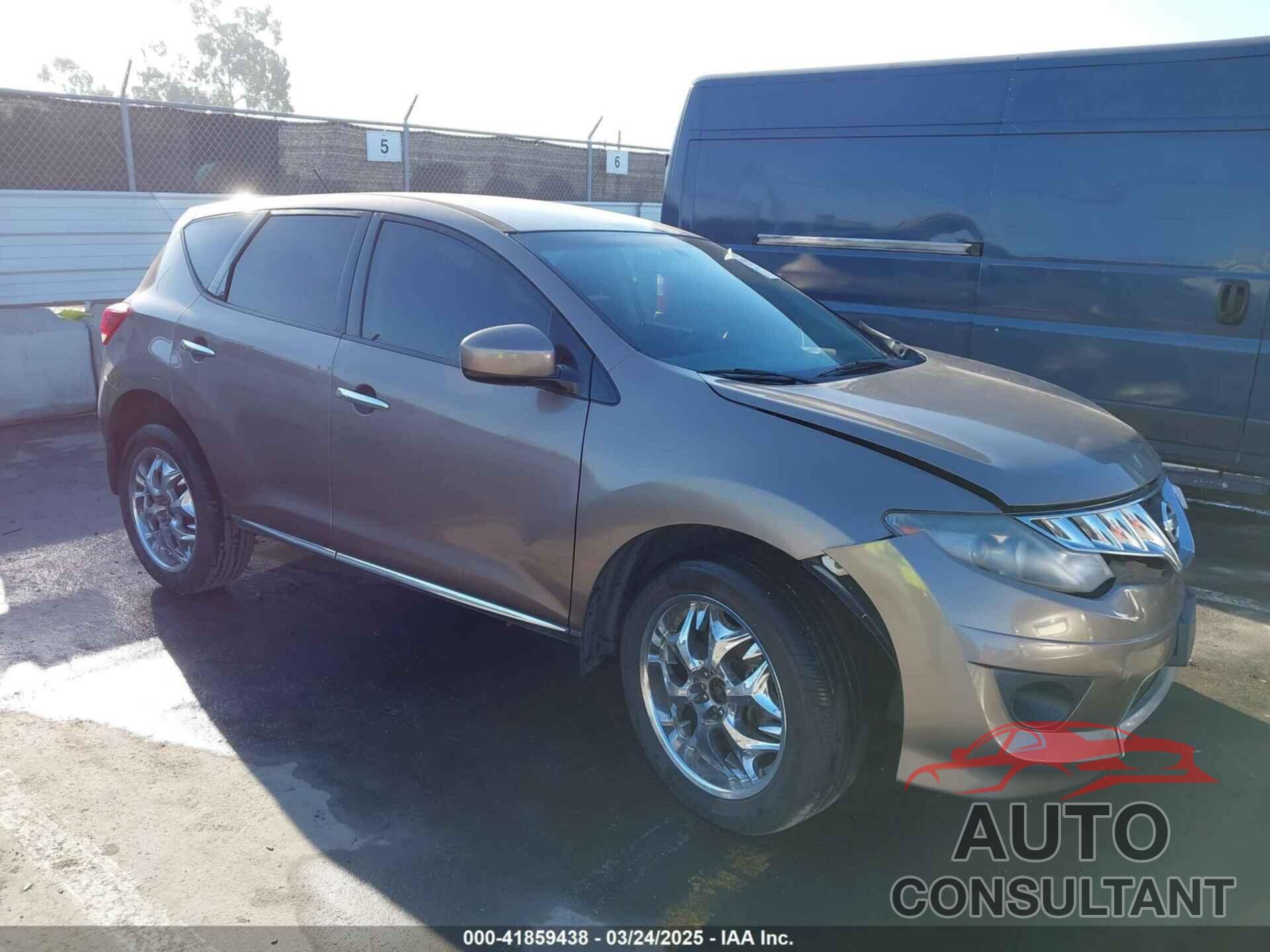 NISSAN MURANO 2012 - JN8AZ1MU3CW105473