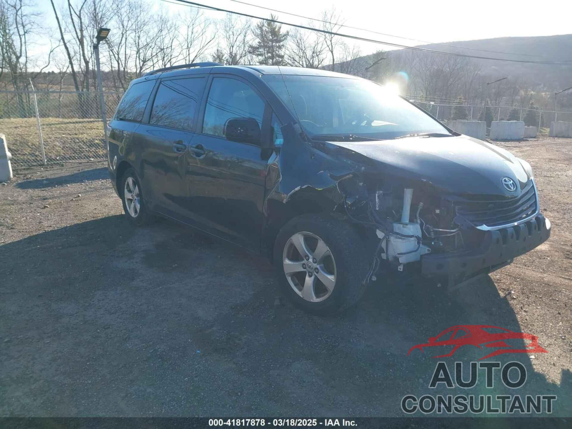 TOYOTA SIENNA 2012 - 5TDKK3DC4CS254580