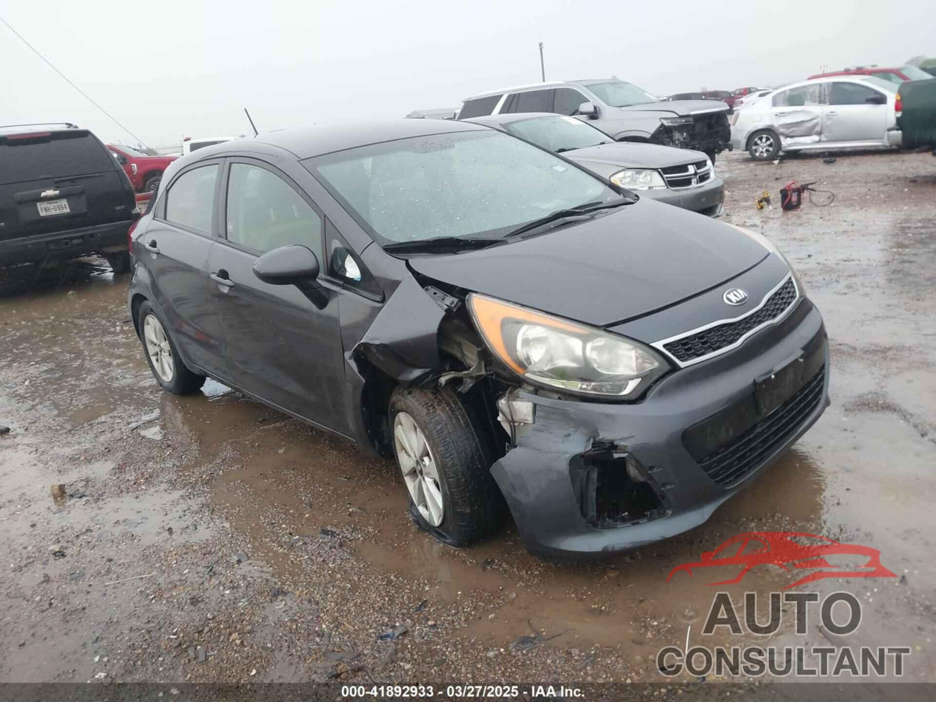 KIA RIO 2016 - KNADN5A35G6678319