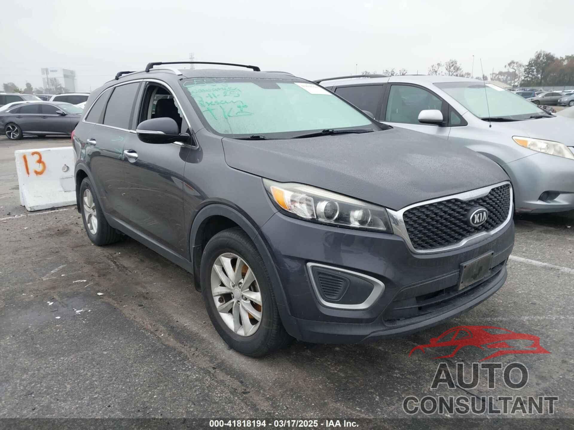 KIA SORENTO 2016 - 5XYPG4A33GG133219