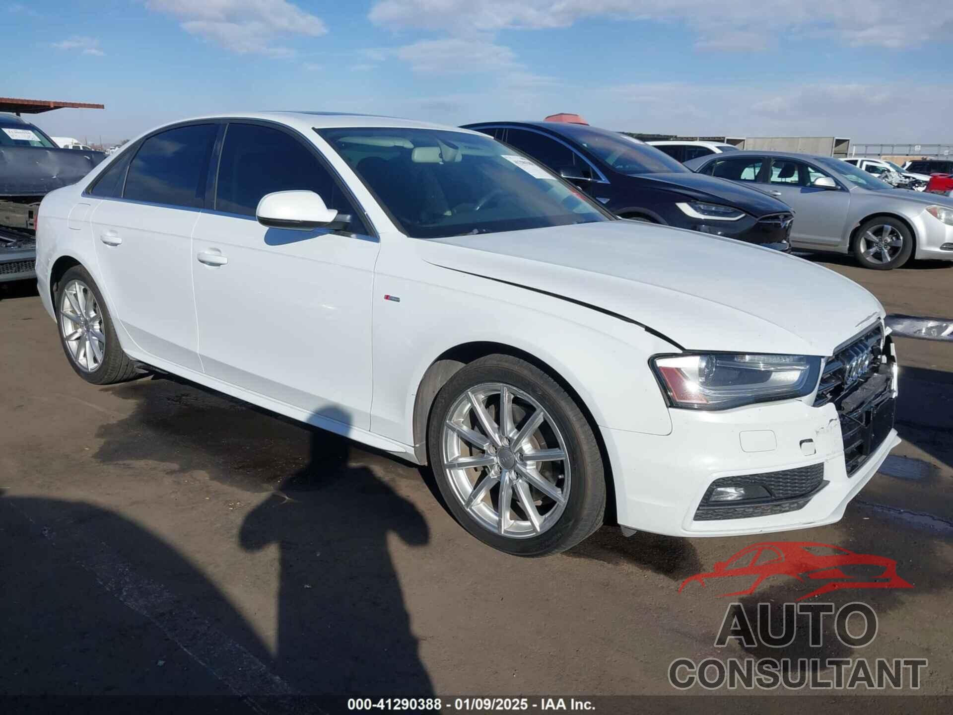 AUDI A4 2015 - WAUBFAFL9FN034560