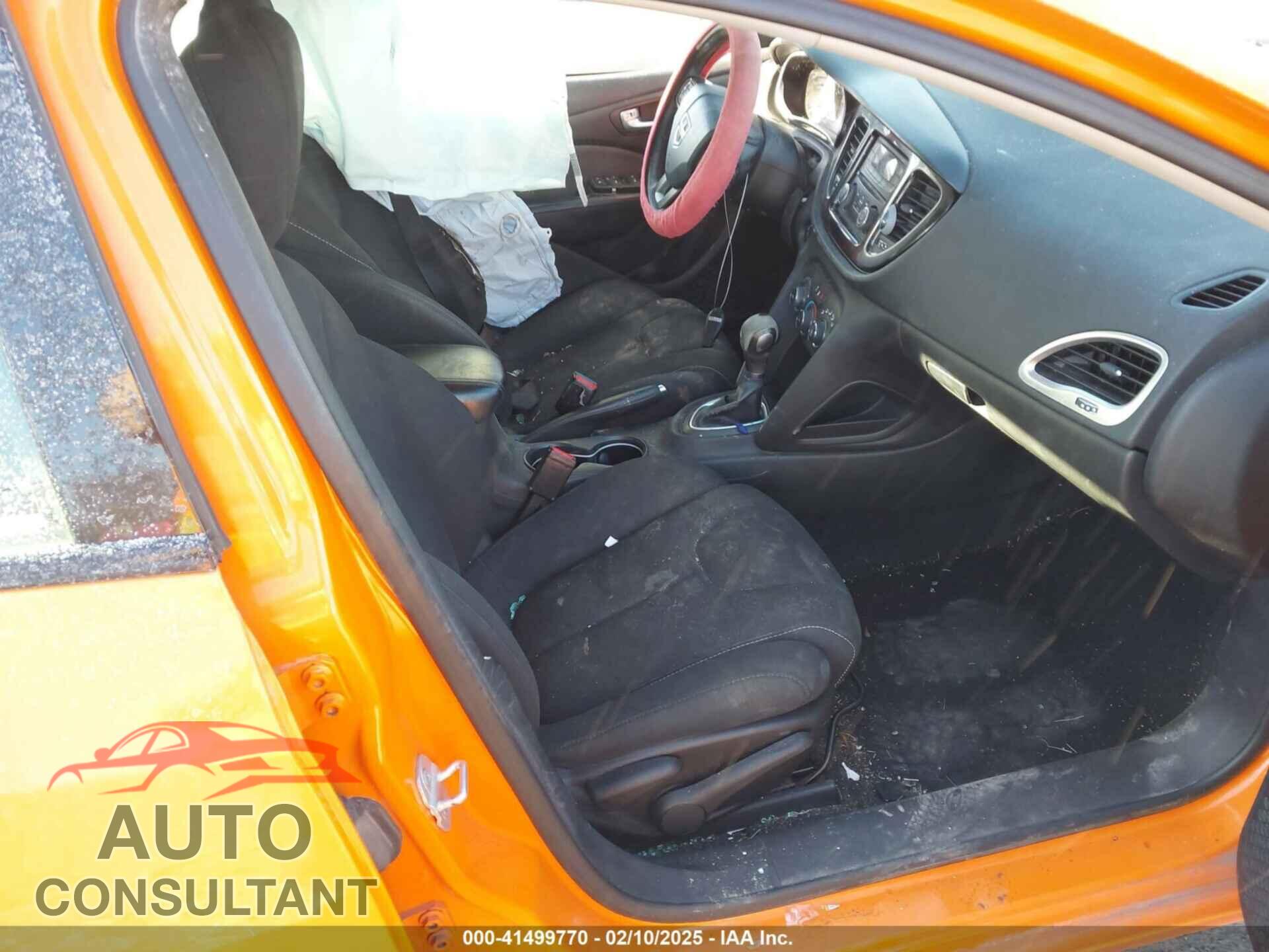 DODGE DART 2013 - 1C3CDFBA0DD171585