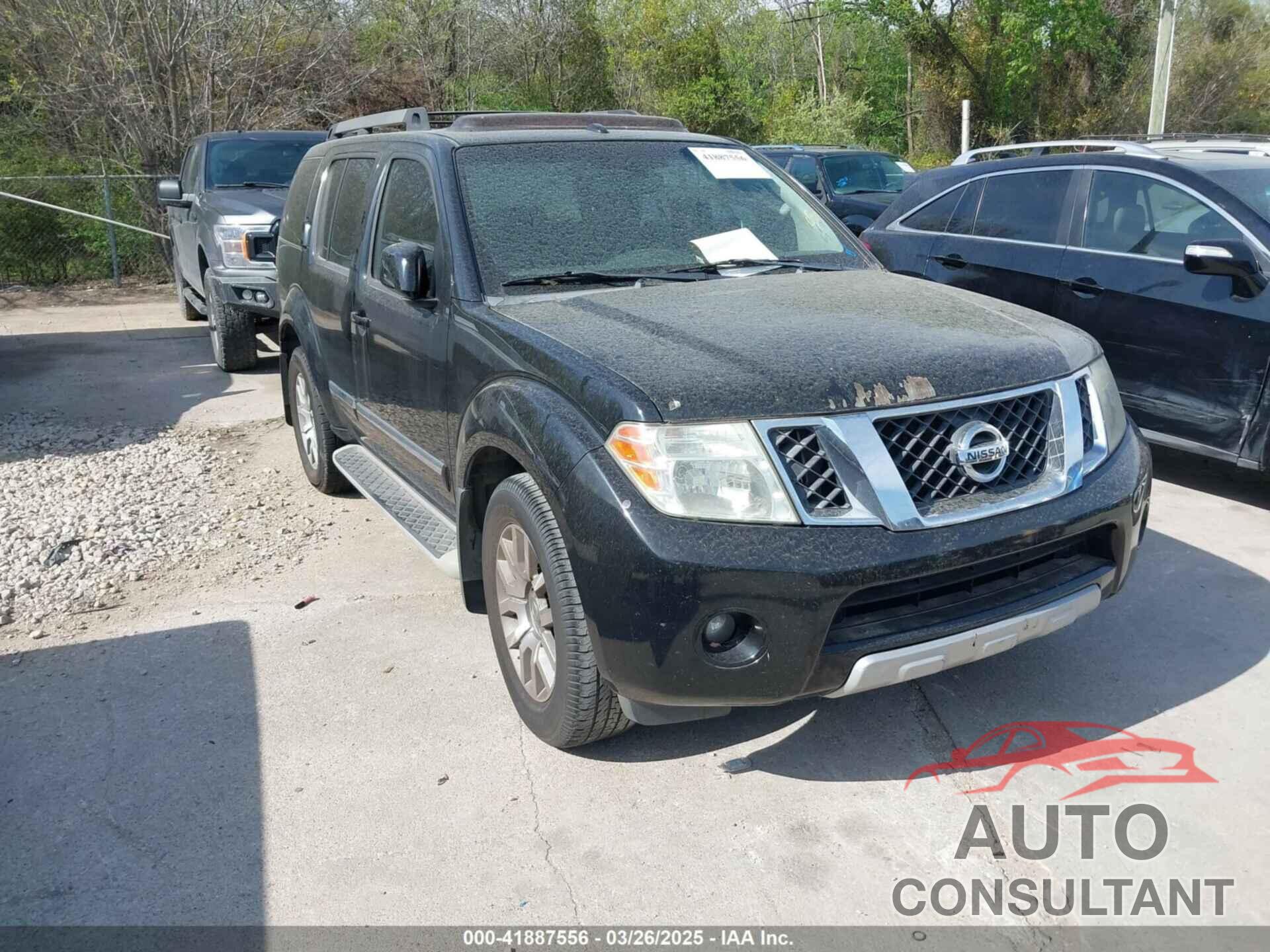 NISSAN PATHFINDER 2010 - 5N1AR1NN0AC622663