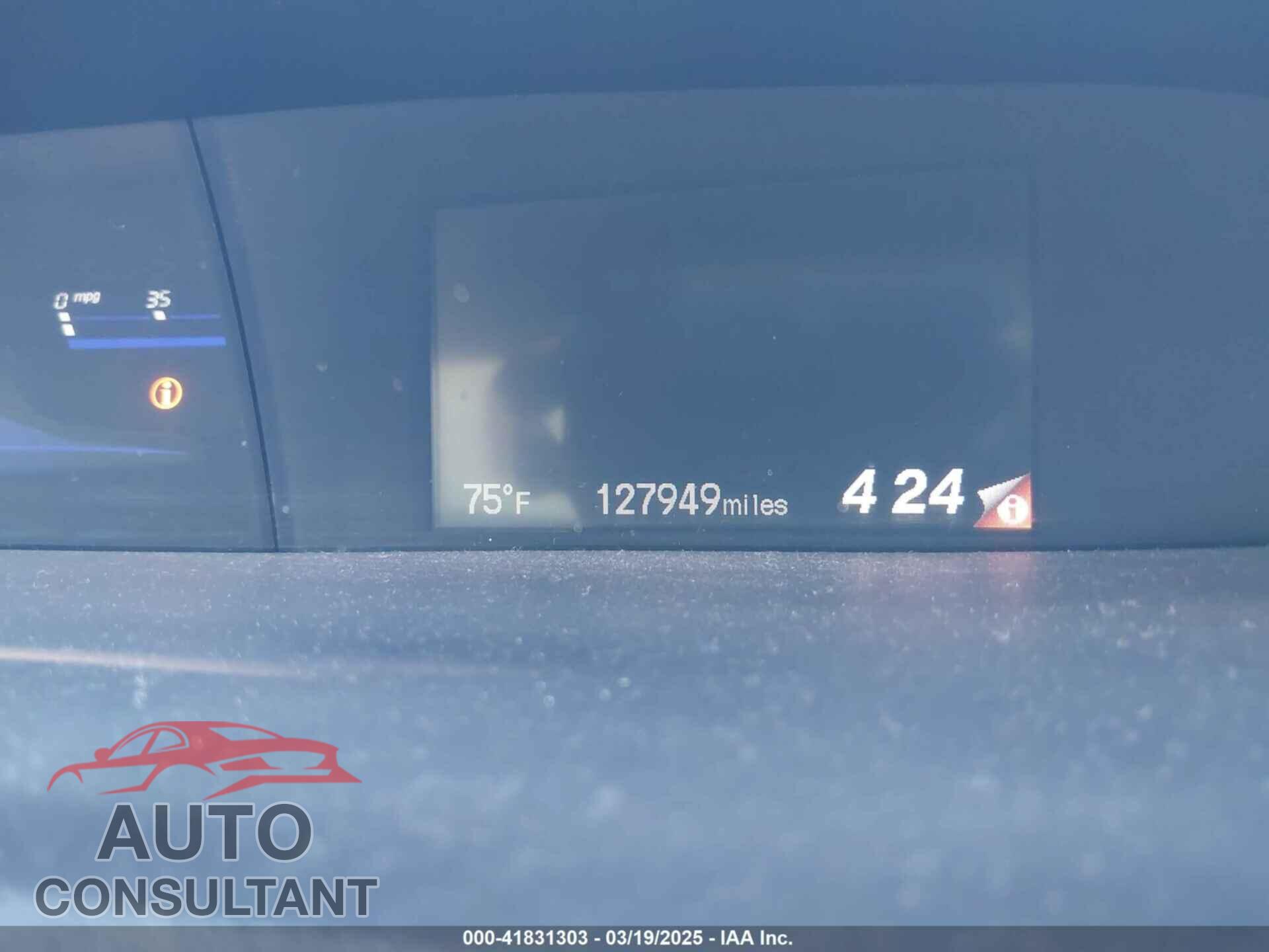 HONDA CIVIC 2013 - 19XFB2F54DE221732