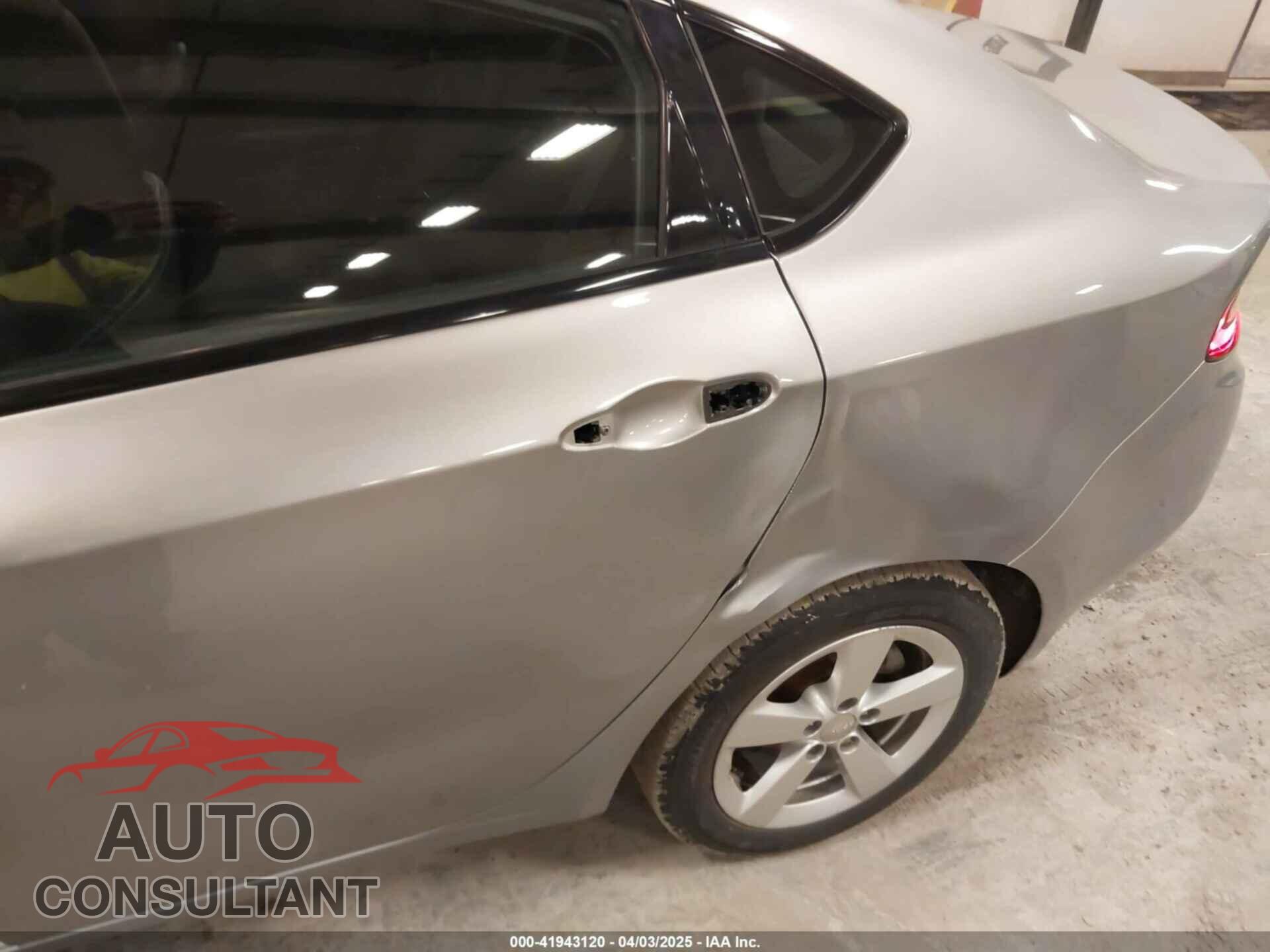 DODGE DART 2015 - 1C3CDFBBXFD378044