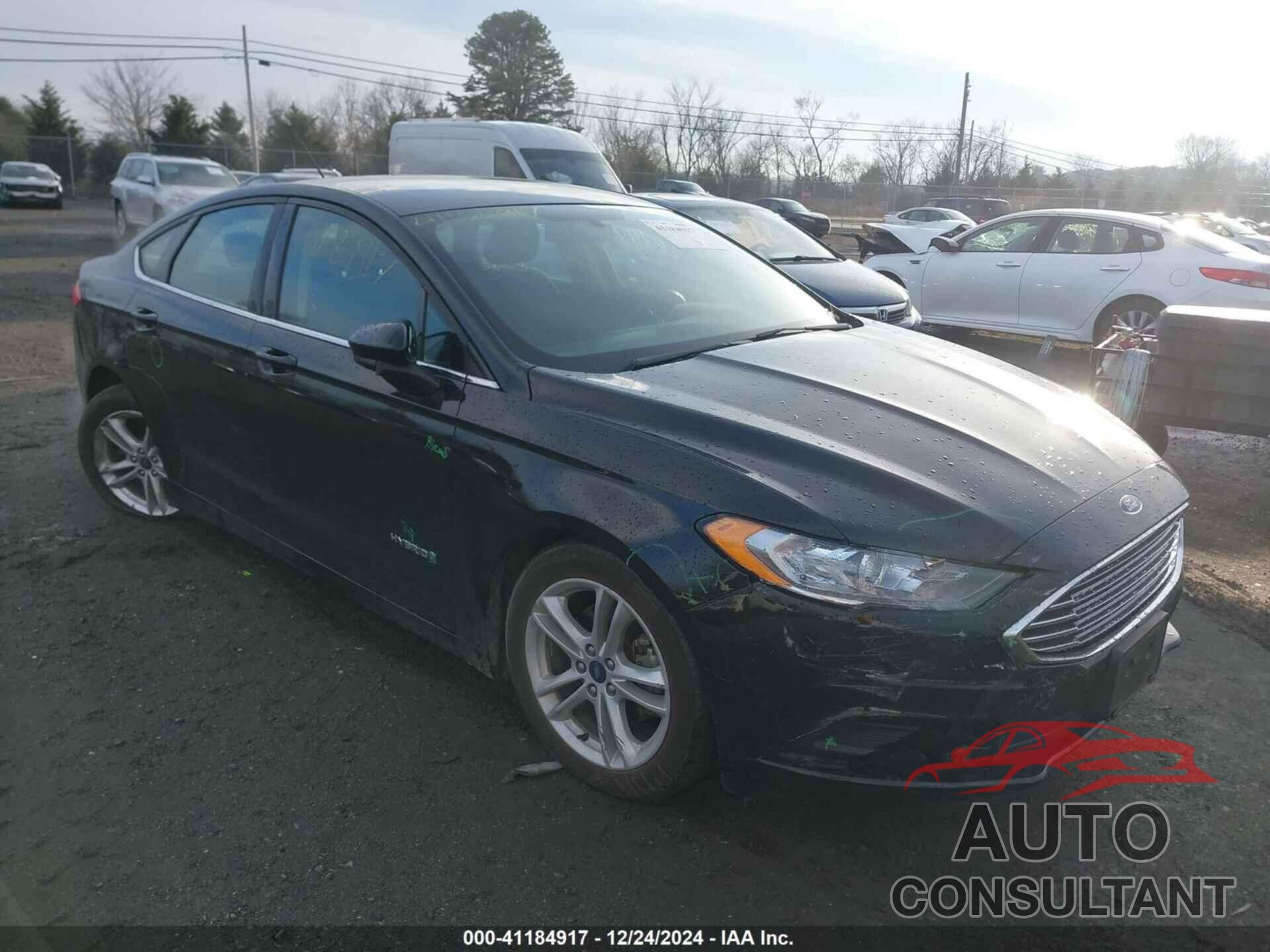 FORD FUSION HYBRID 2018 - 3FA6P0LU6JR116220
