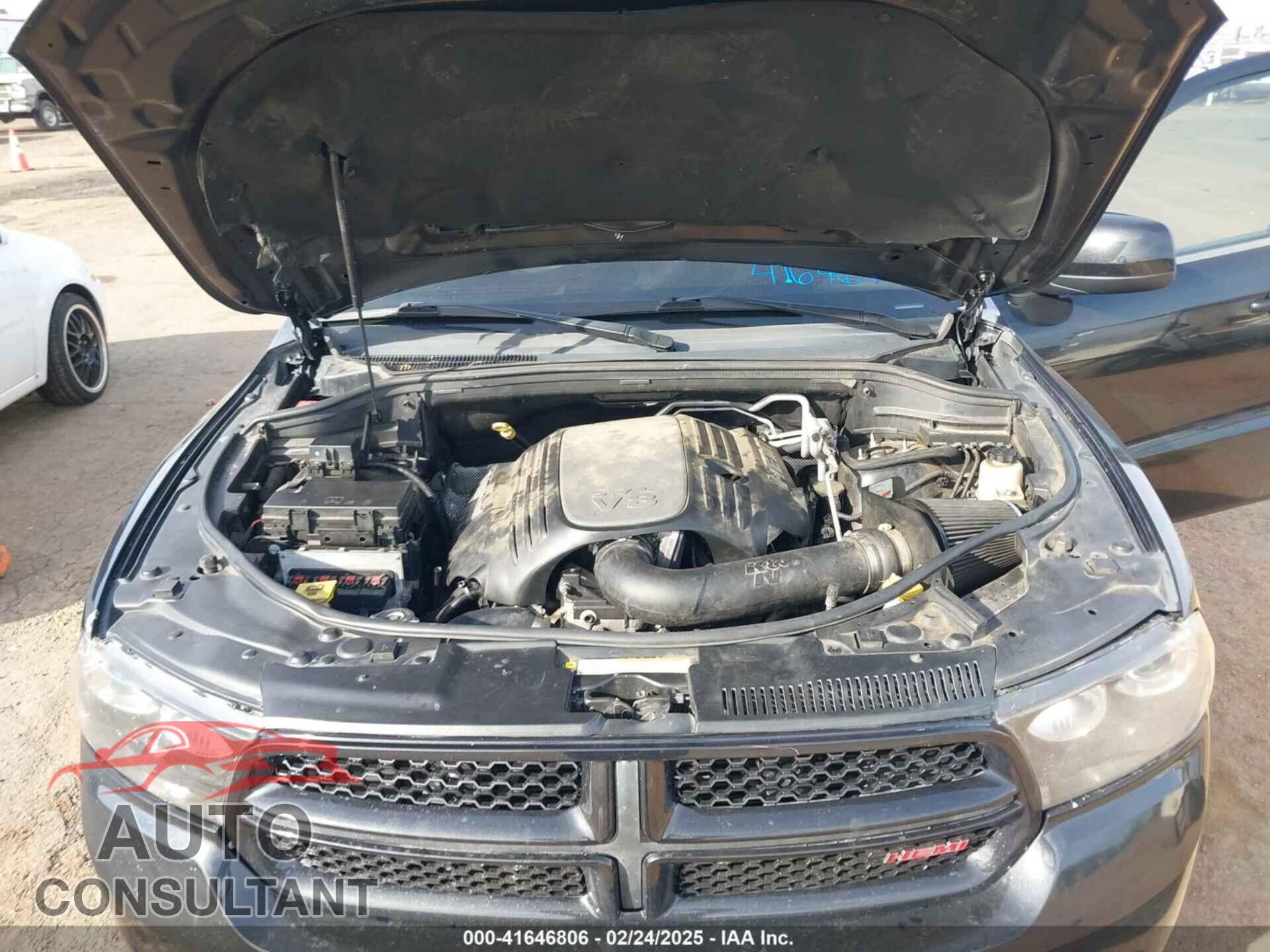 DODGE DURANGO 2012 - 1C4SDHCT8CC117524