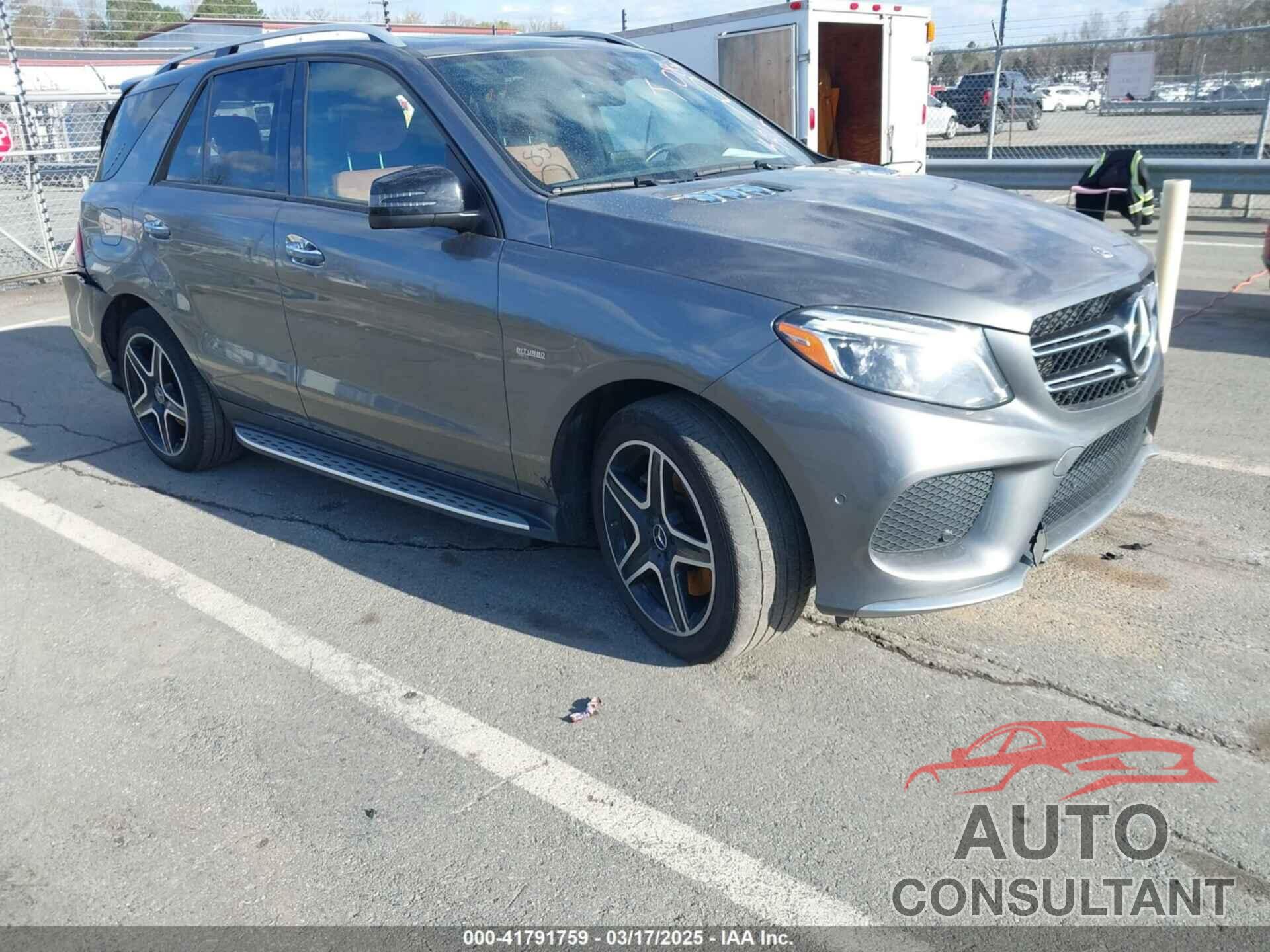 MERCEDES-BENZ AMG GLE 43 2018 - 4JGDA6EB3JB100851