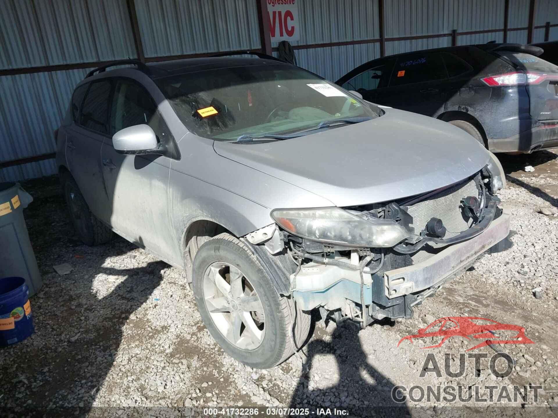 NISSAN MURANO 2010 - JN8AZ1MU6AW020060