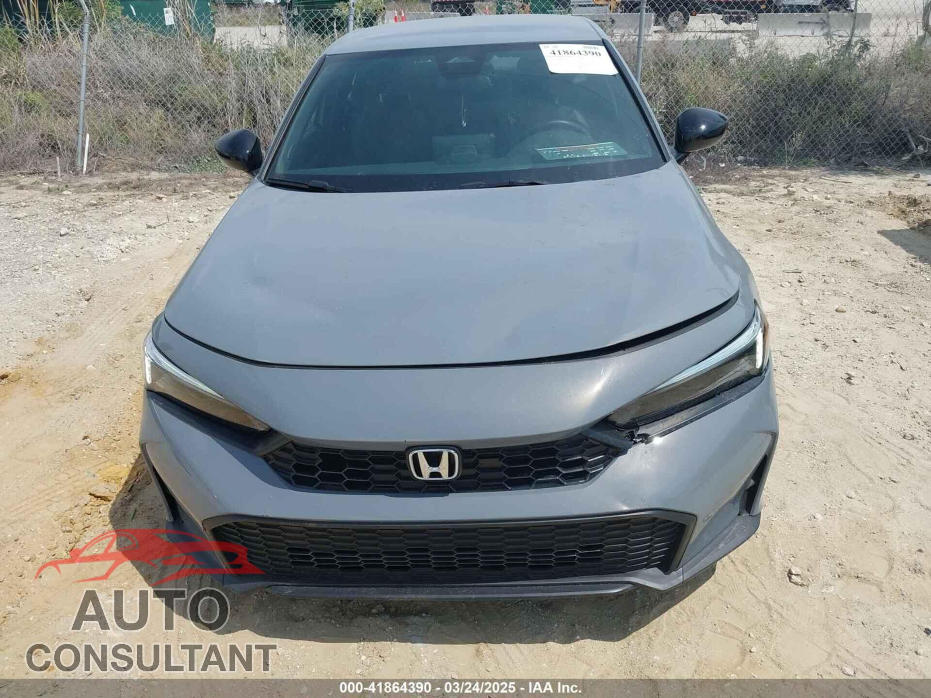 HONDA CIVIC 2025 - 2HGFE2F54SH542602