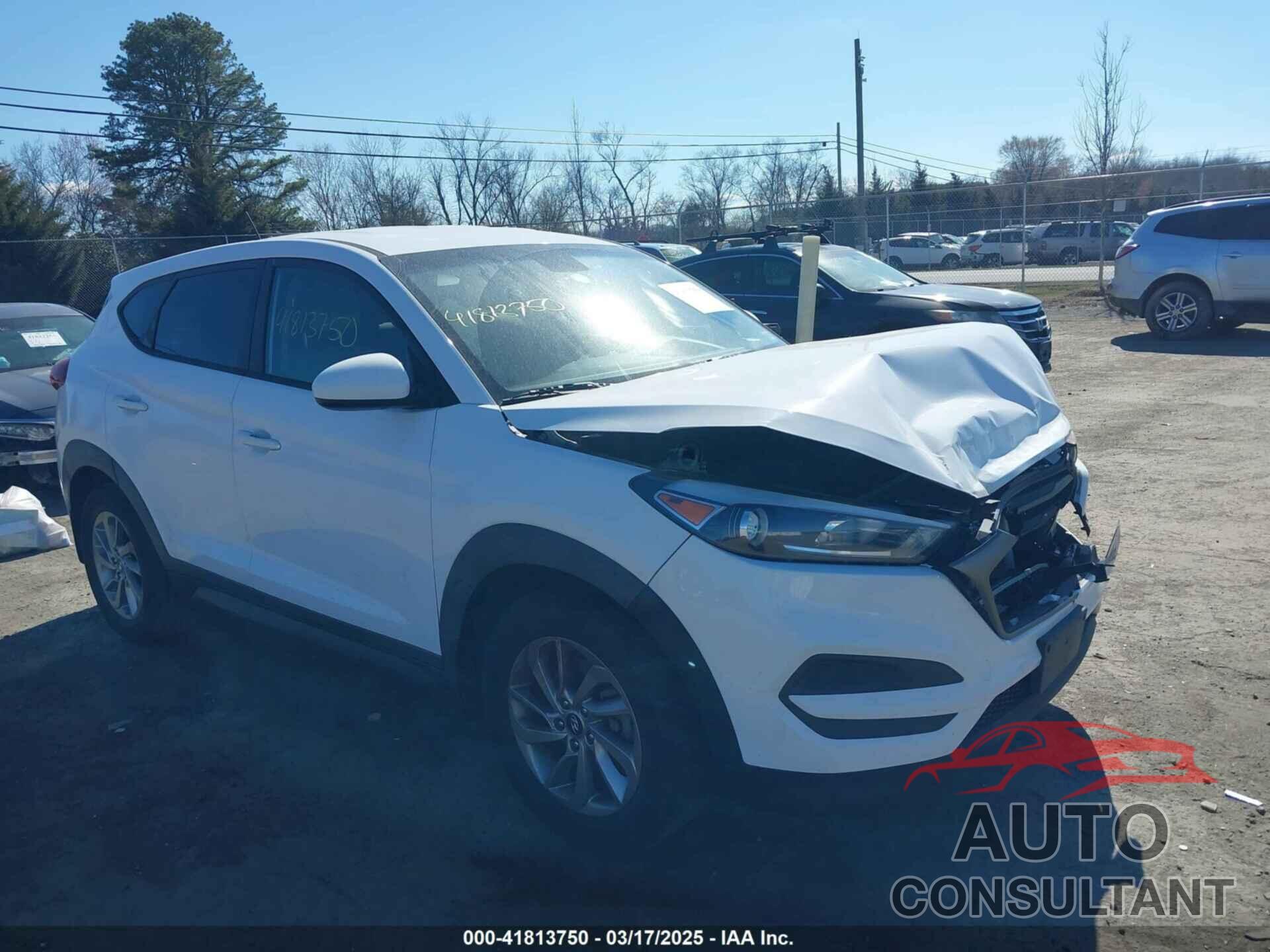 HYUNDAI TUCSON 2016 - KM8J23A48GU127546