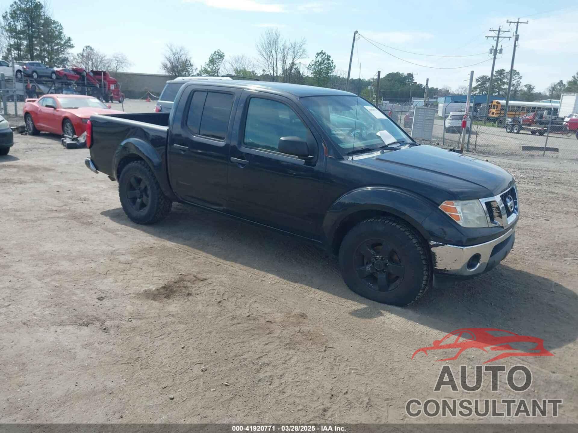 NISSAN FRONTIER 2009 - 1N6AD07U89C405310