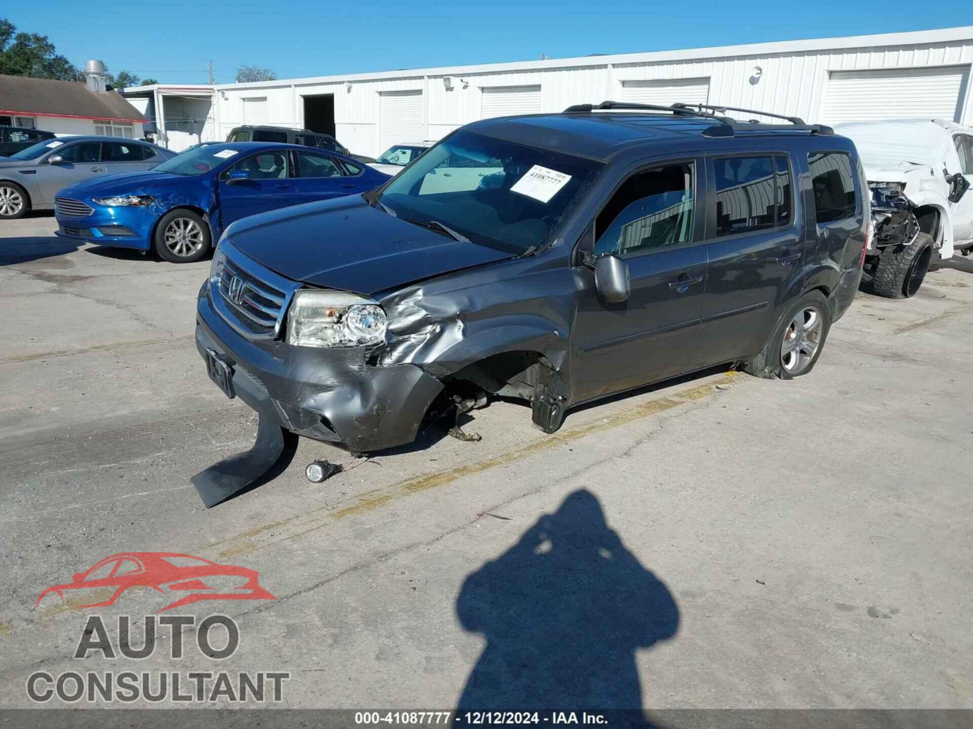 HONDA PILOT 2012 - 5FNYF4H59CB063354