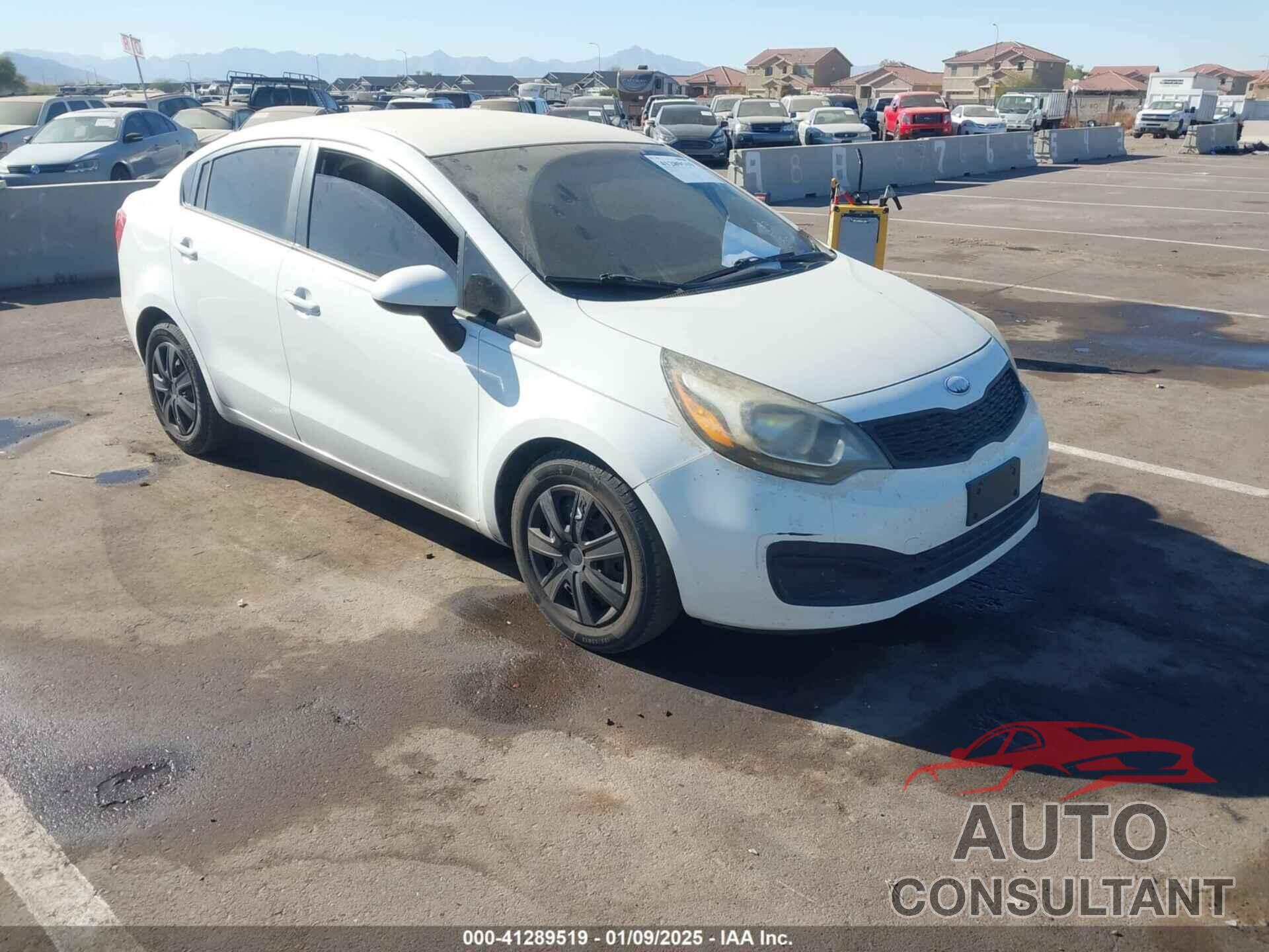 KIA RIO 2013 - KNADM4A30D6161230