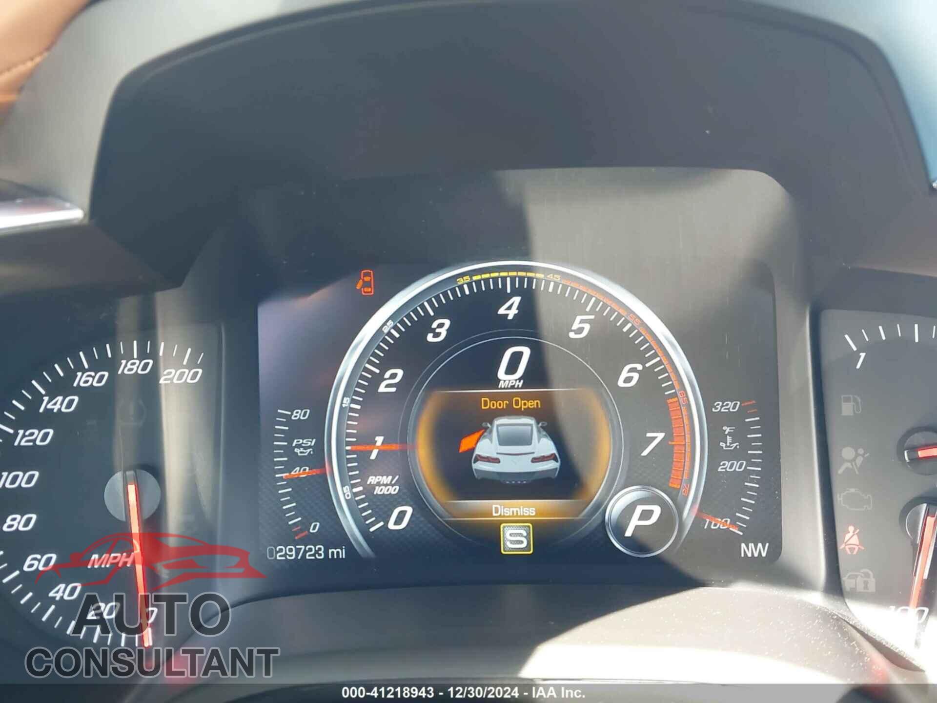 CHEVROLET CORVETTE STINGRAY 2014 - 1G1YM2D71E5129460