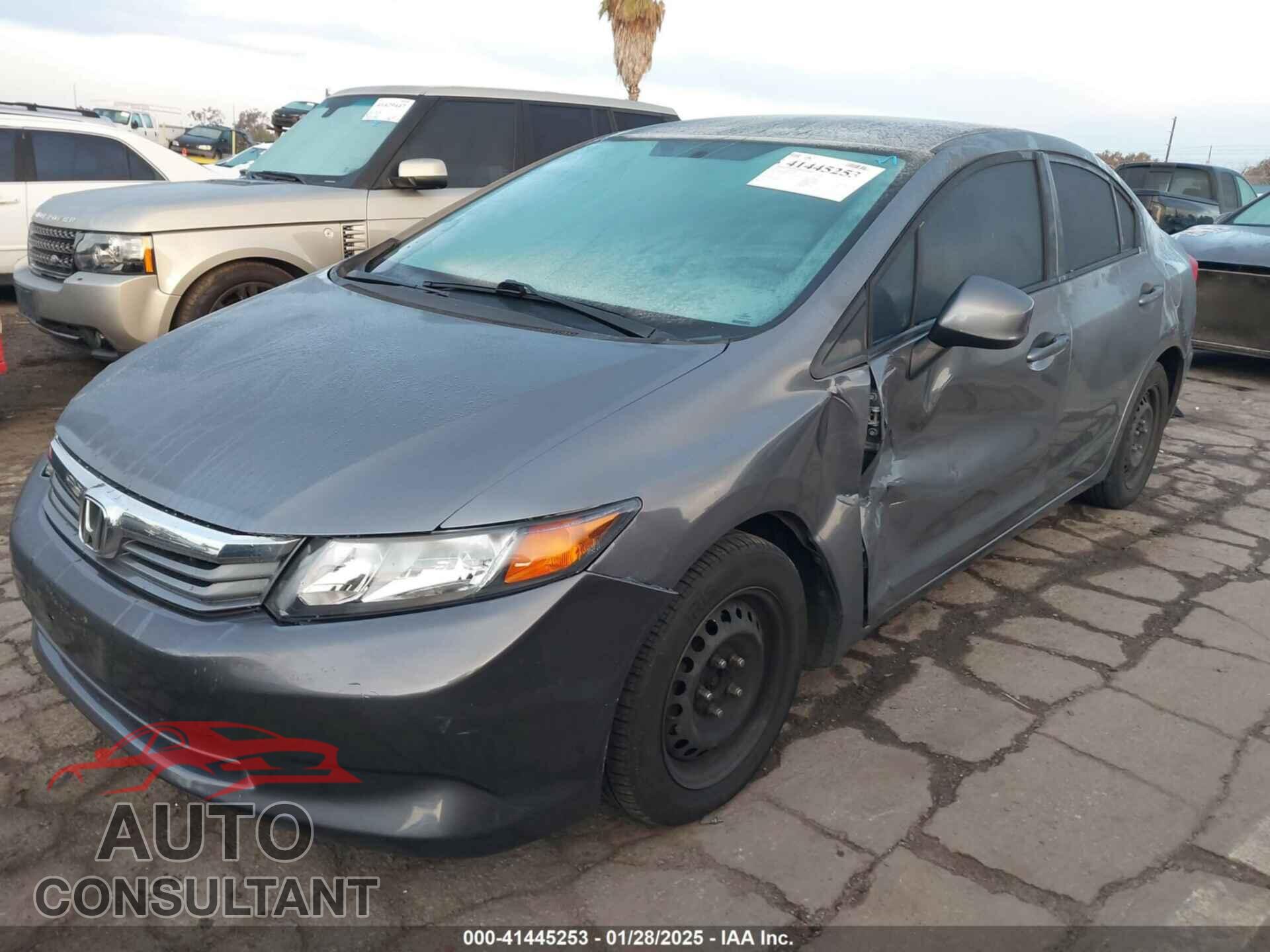 HONDA CIVIC 2012 - 19XFB2F58CE376637