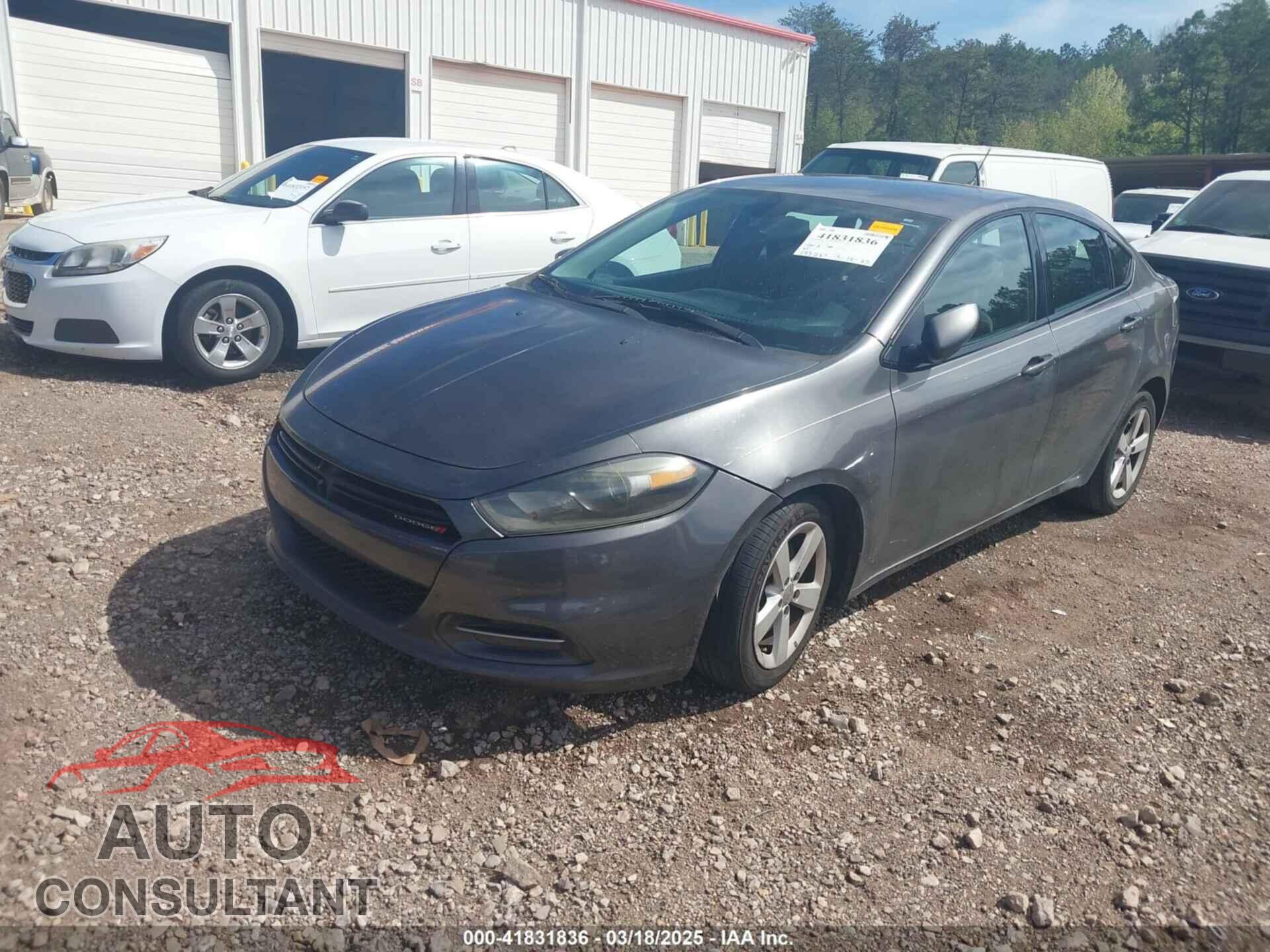 DODGE DART 2015 - 1C3CDFBB7FD315094