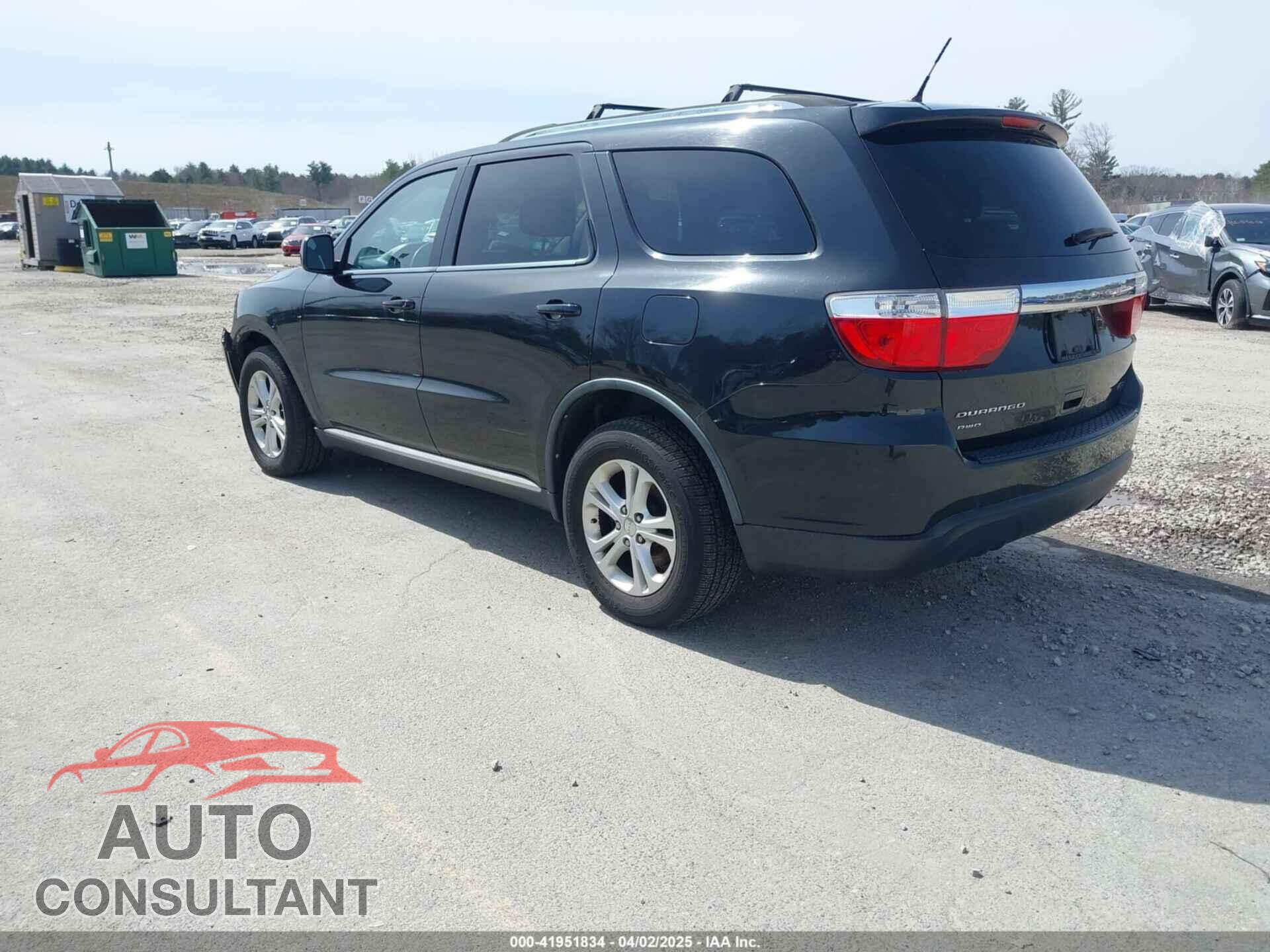 DODGE DURANGO 2012 - 1C4RDJAG4CC153223