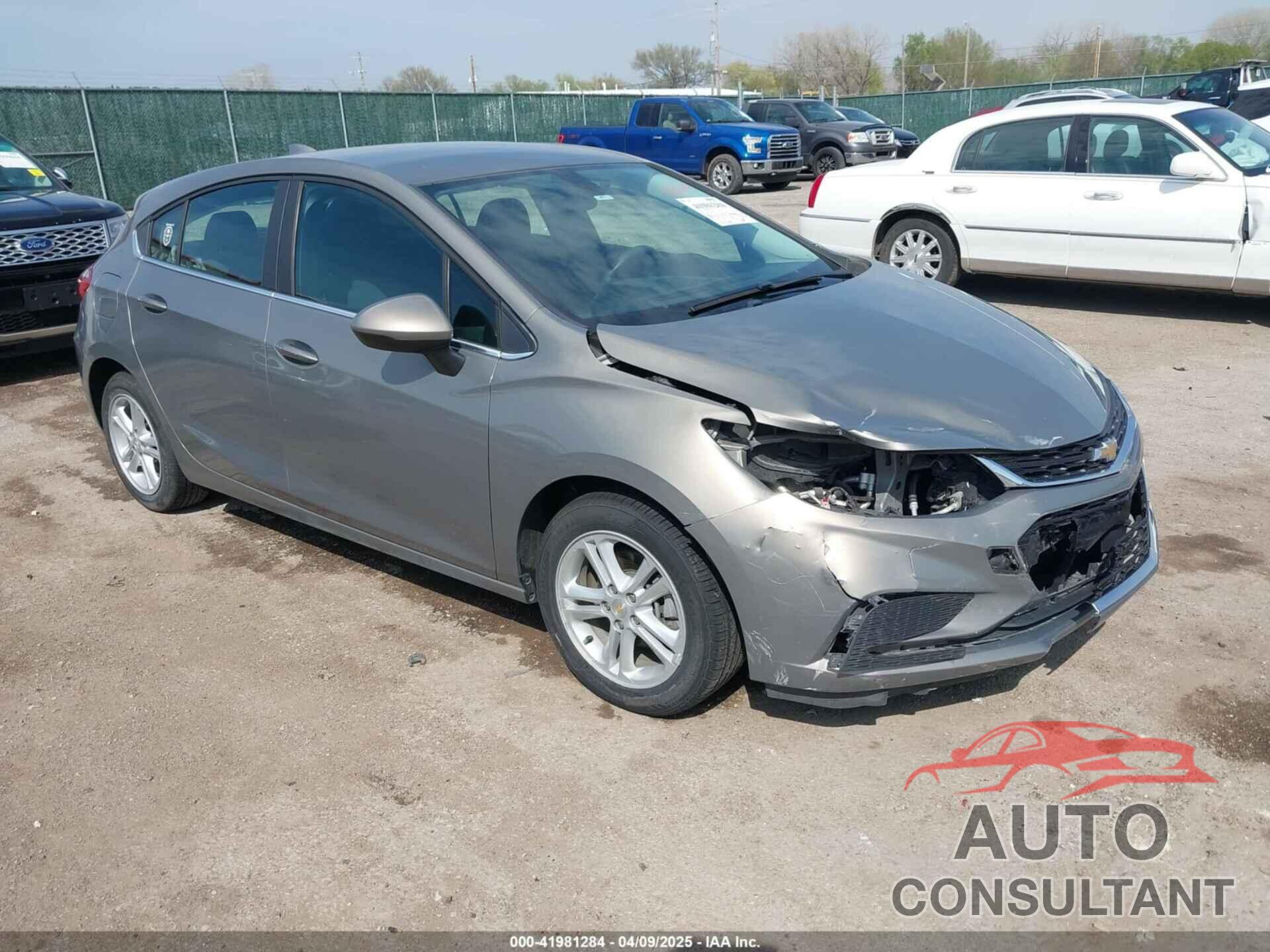 CHEVROLET CRUZE 2017 - 3G1BE6SM3HS544678