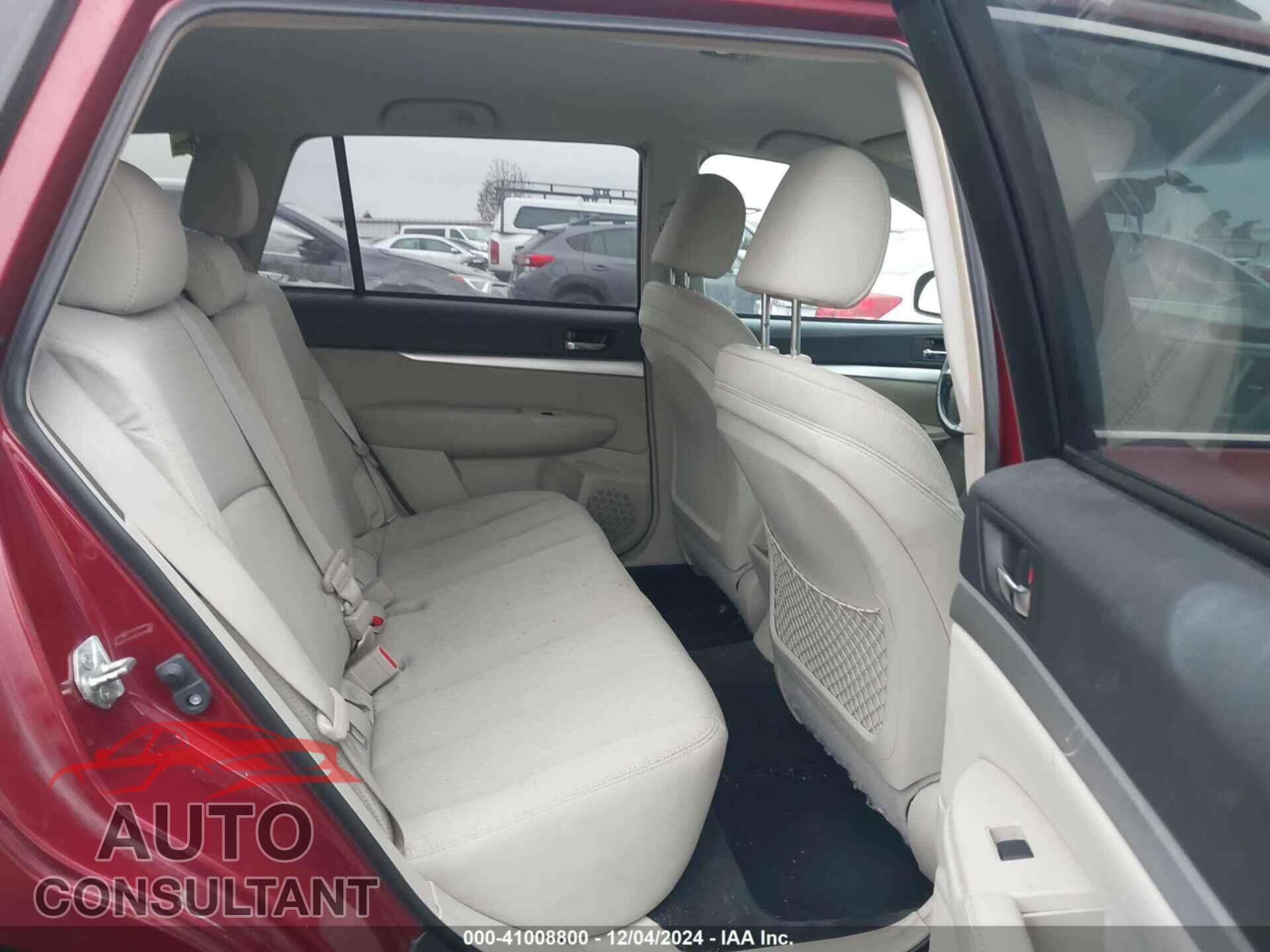 SUBARU OUTBACK 2011 - 4S4BRCCC2B3318639