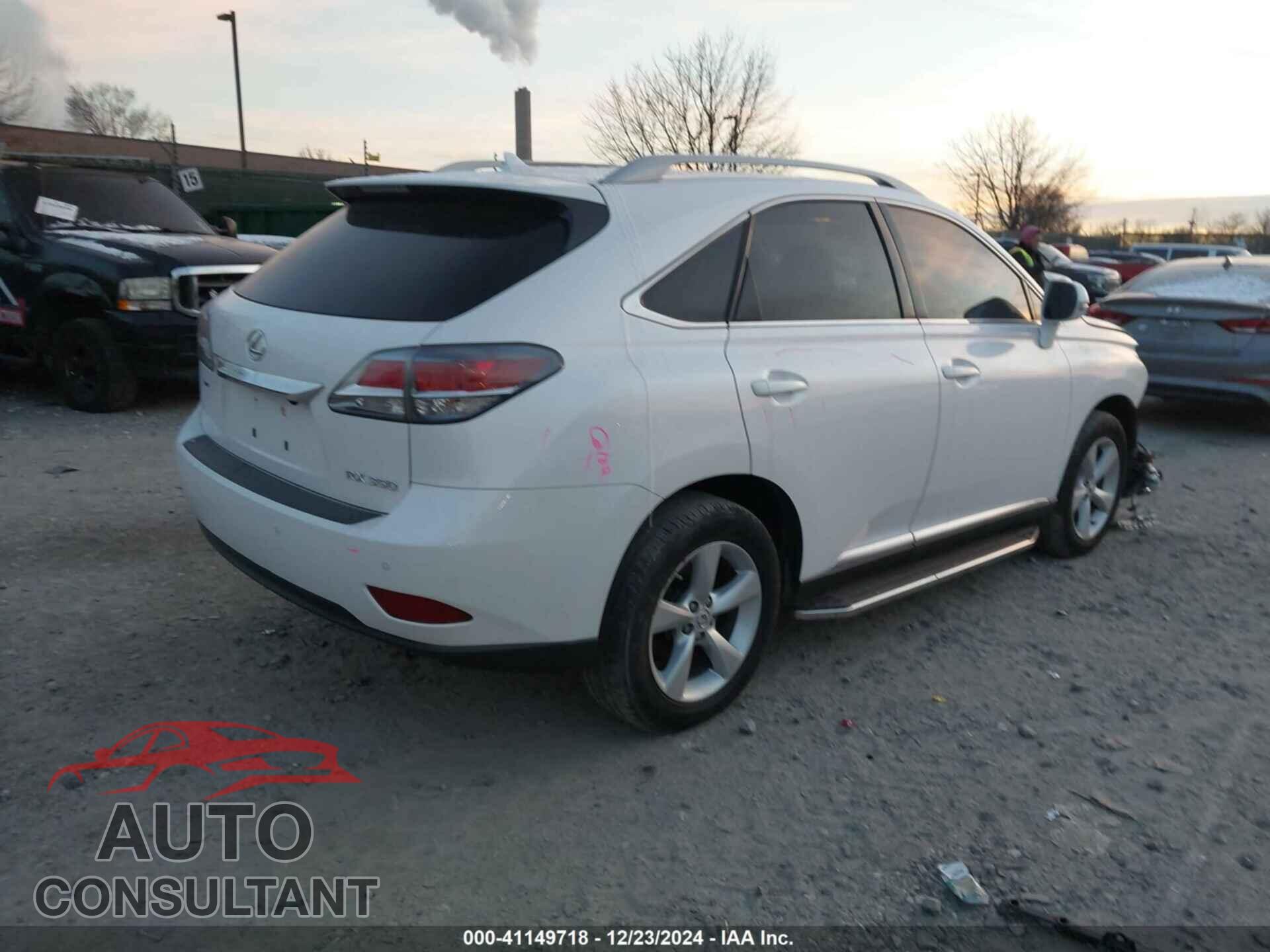 LEXUS RX 350 2013 - 2T2BK1BA0DC224603