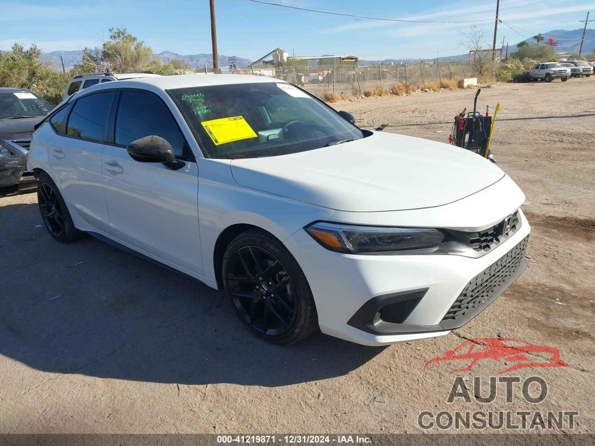 HONDA CIVIC 2022 - 19XFL2H81NE020487
