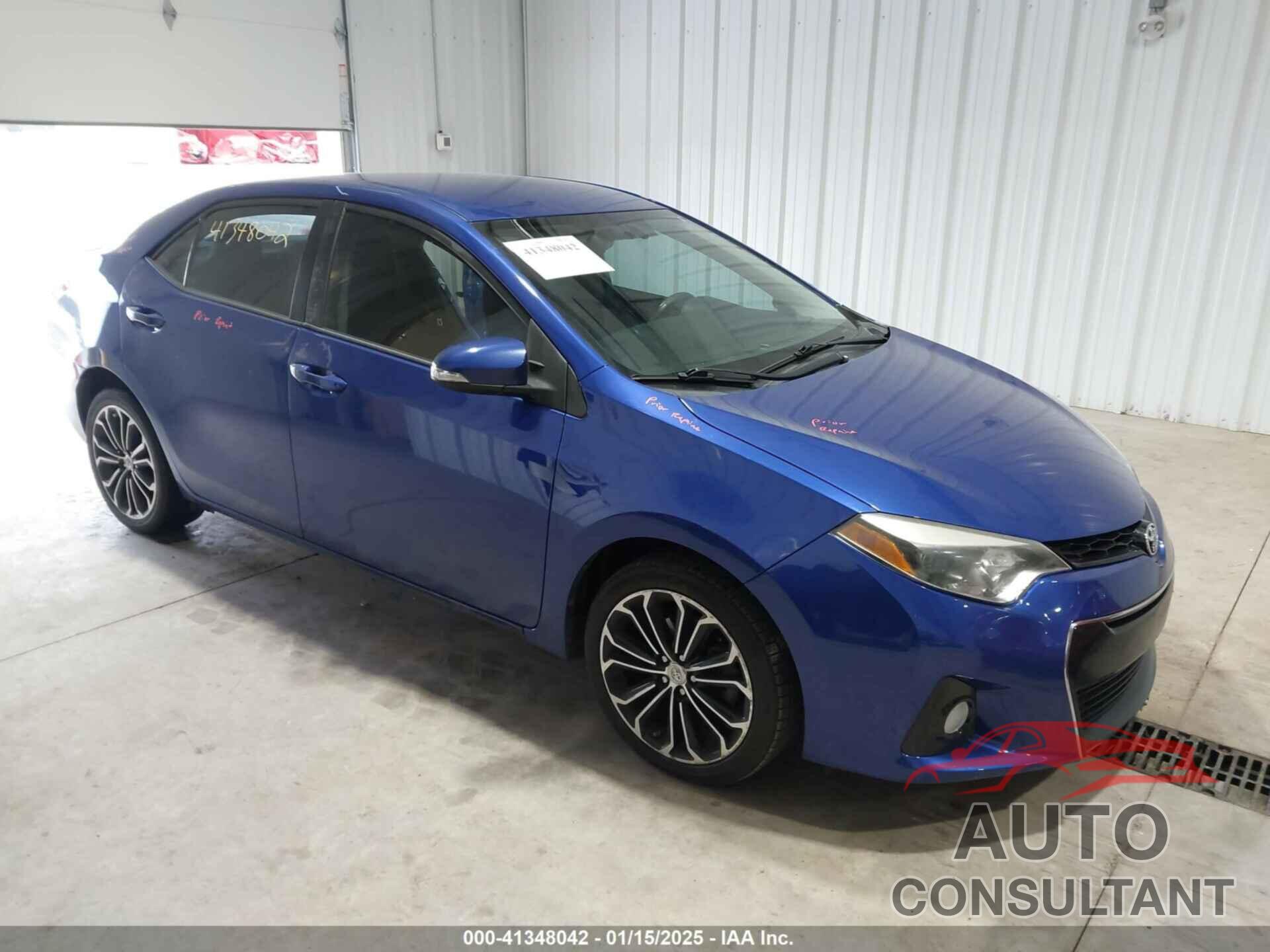 TOYOTA COROLLA 2015 - 2T1BURHE1FC445802