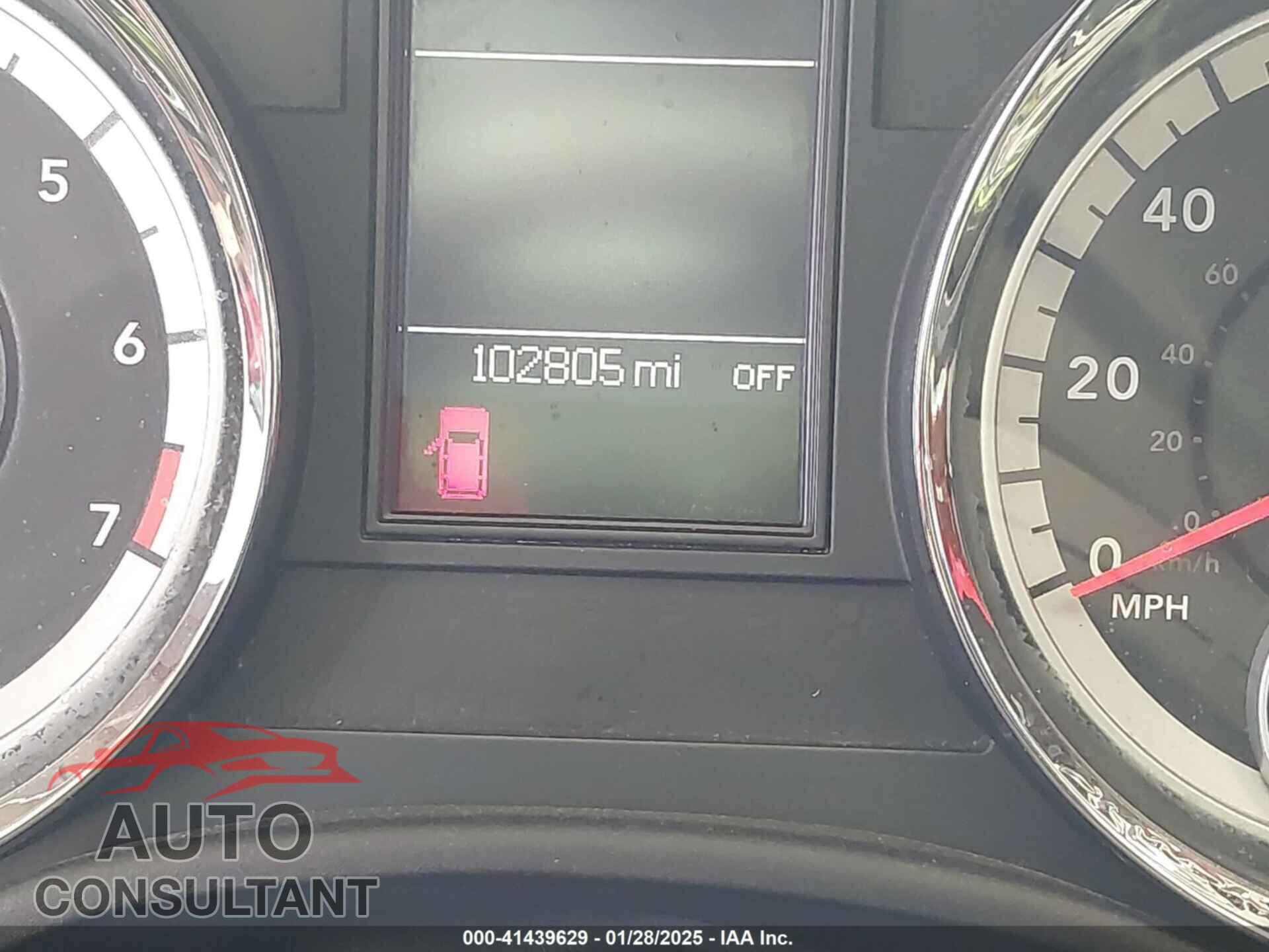 DODGE DURANGO 2013 - 1C4RDHAG8DC658322