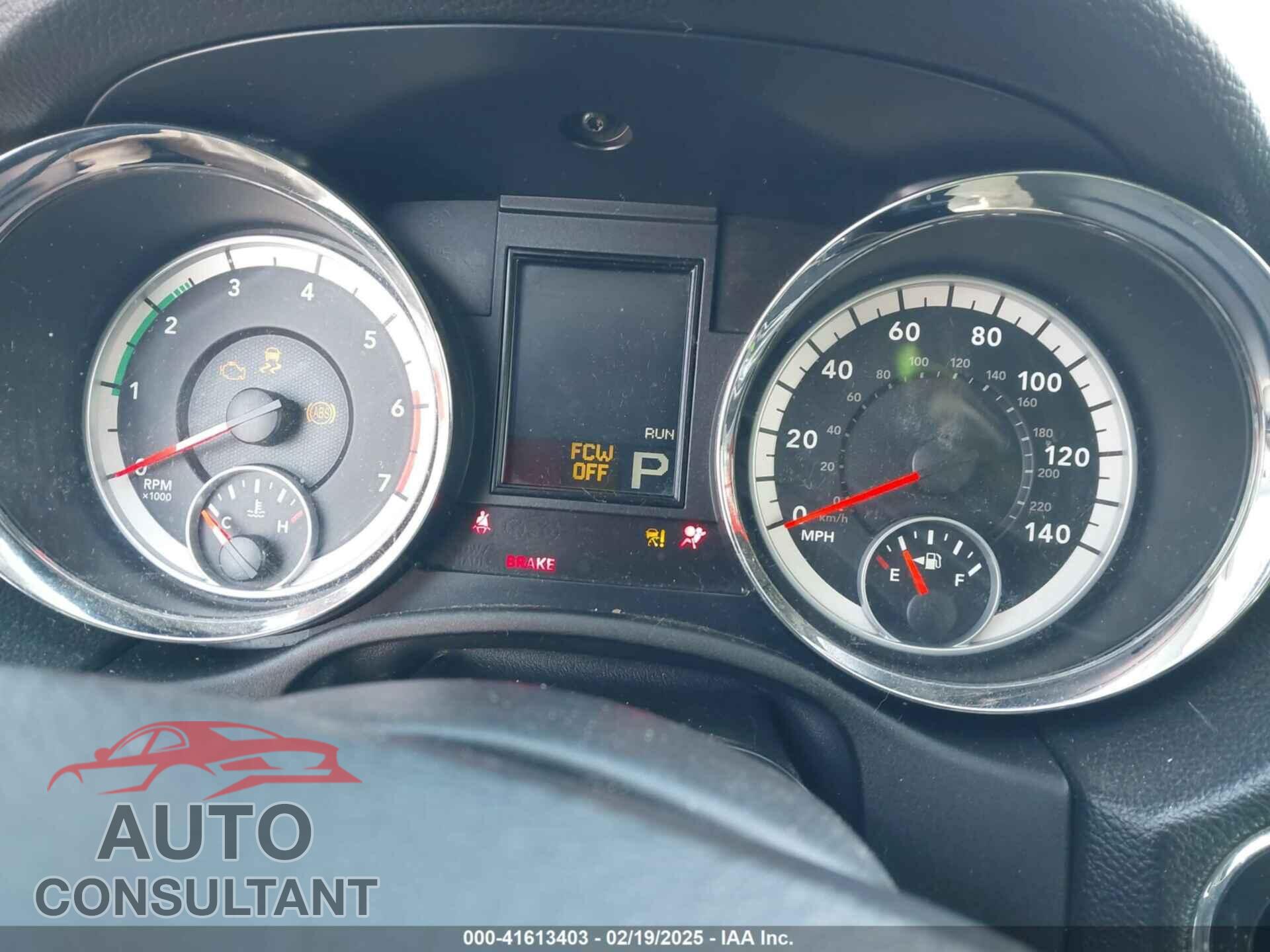 DODGE DURANGO 2013 - 1C4SDJET1DC505202