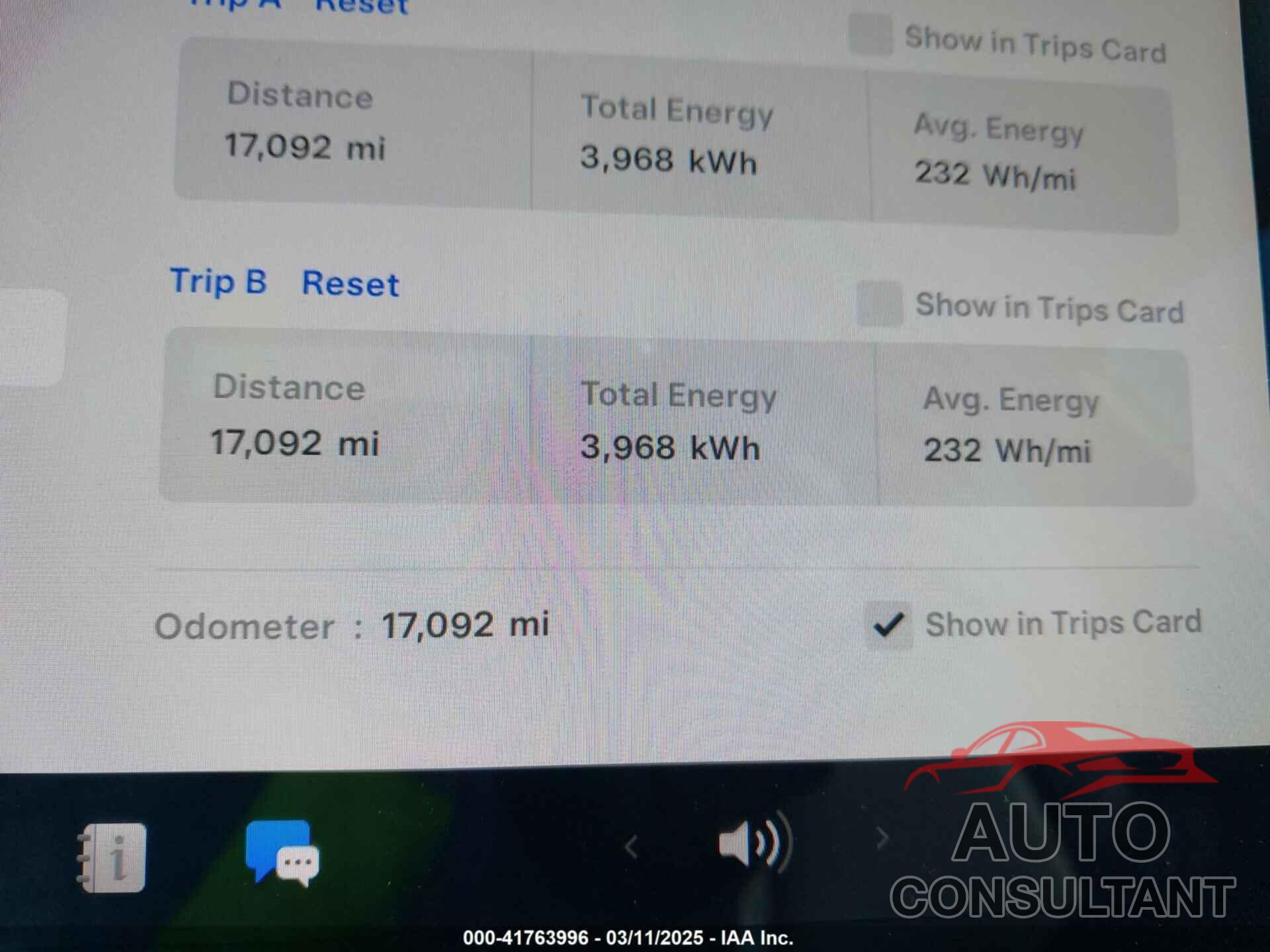TESLA MODEL 3 2023 - 5YJ3E1EA0PF485869