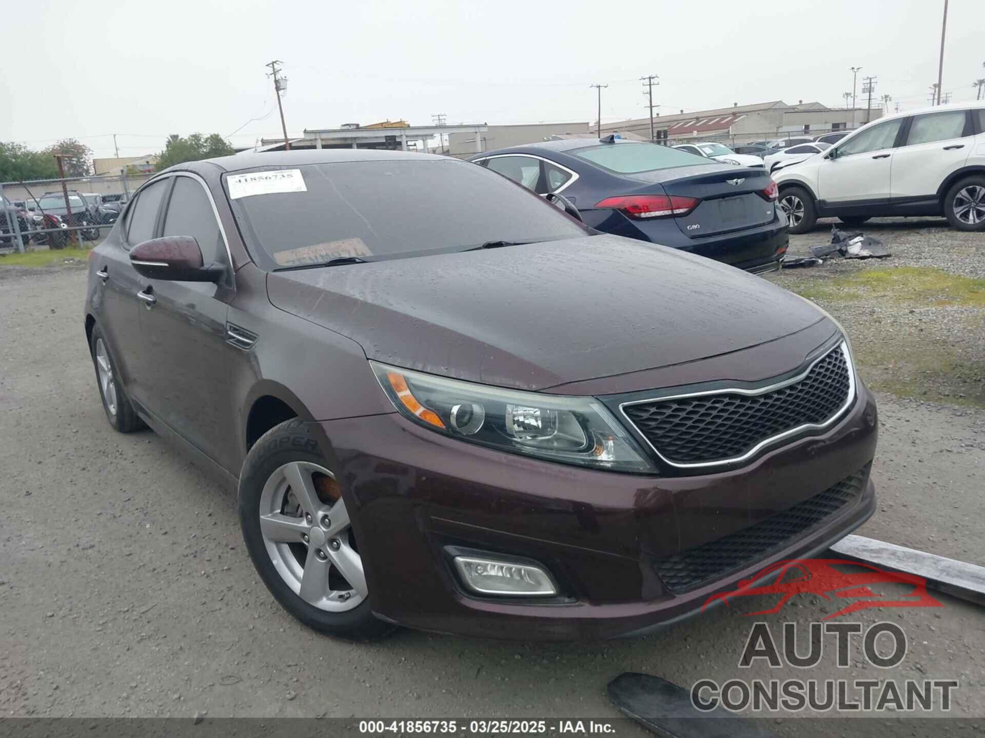 KIA OPTIMA 2014 - 5XXGM4A70EG337912