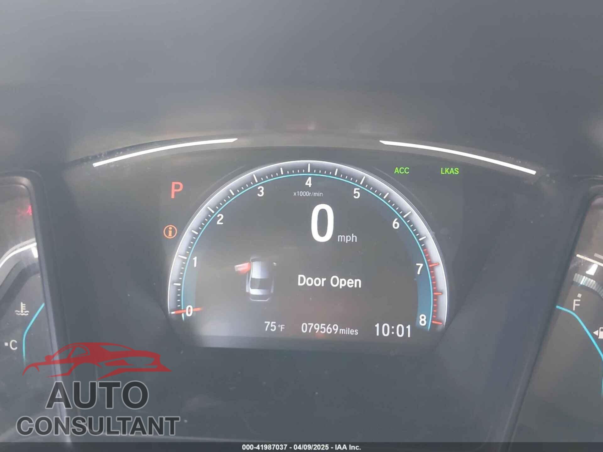HONDA CIVIC 2019 - 2HGFC2F66KH522186