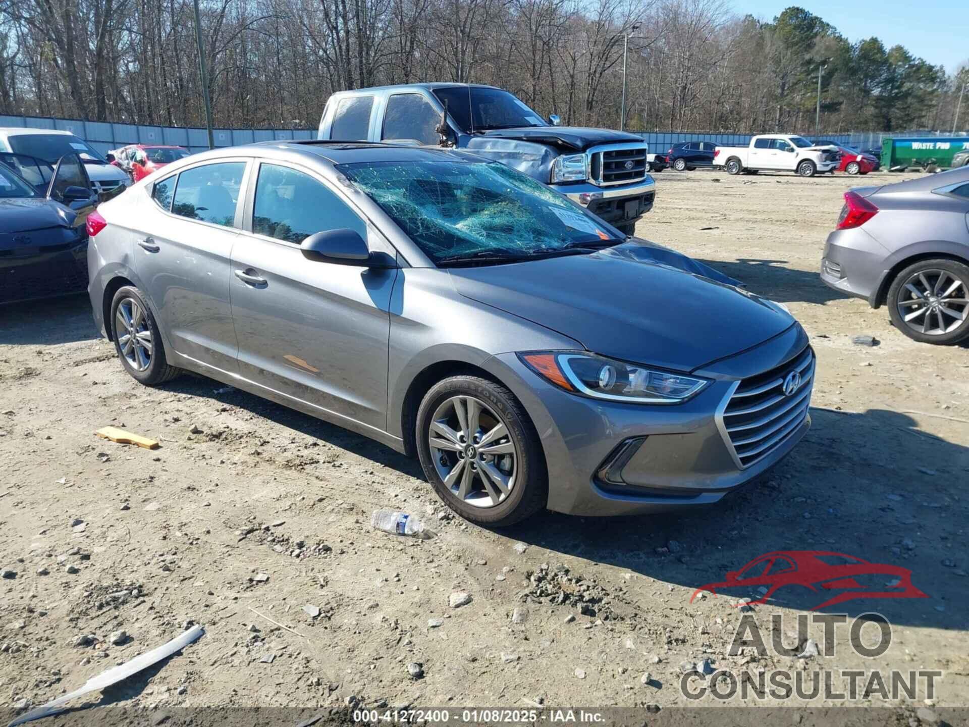 HYUNDAI ELANTRA 2018 - 5NPD84LF9JH324912