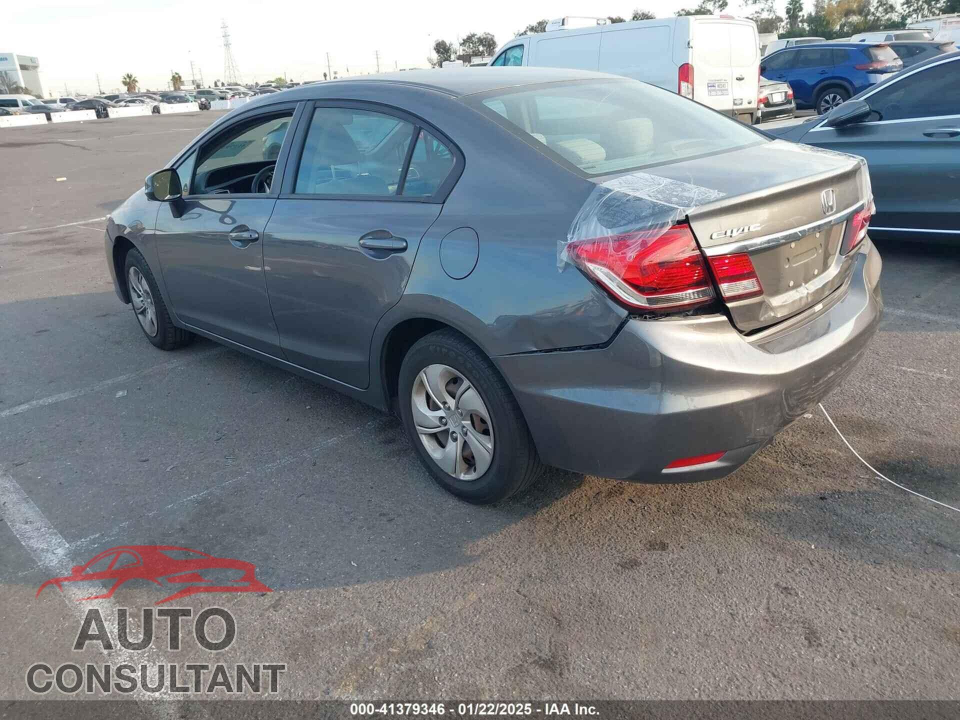 HONDA CIVIC 2013 - 19XFB2F54DE284877
