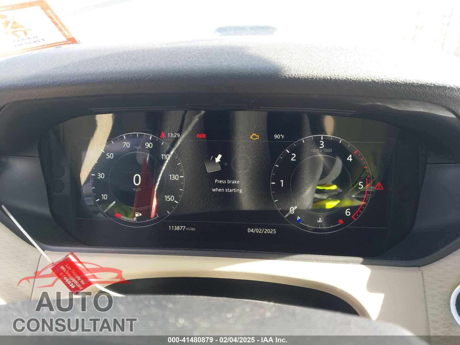 LAND ROVER RANGE ROVER VELAR 2018 - SALYB2RN9JA732588