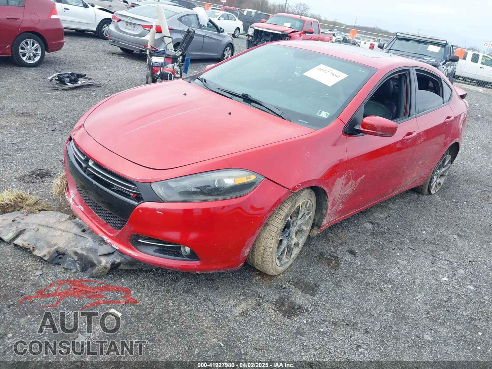 DODGE DART 2014 - 1C3CDFEBXED871362