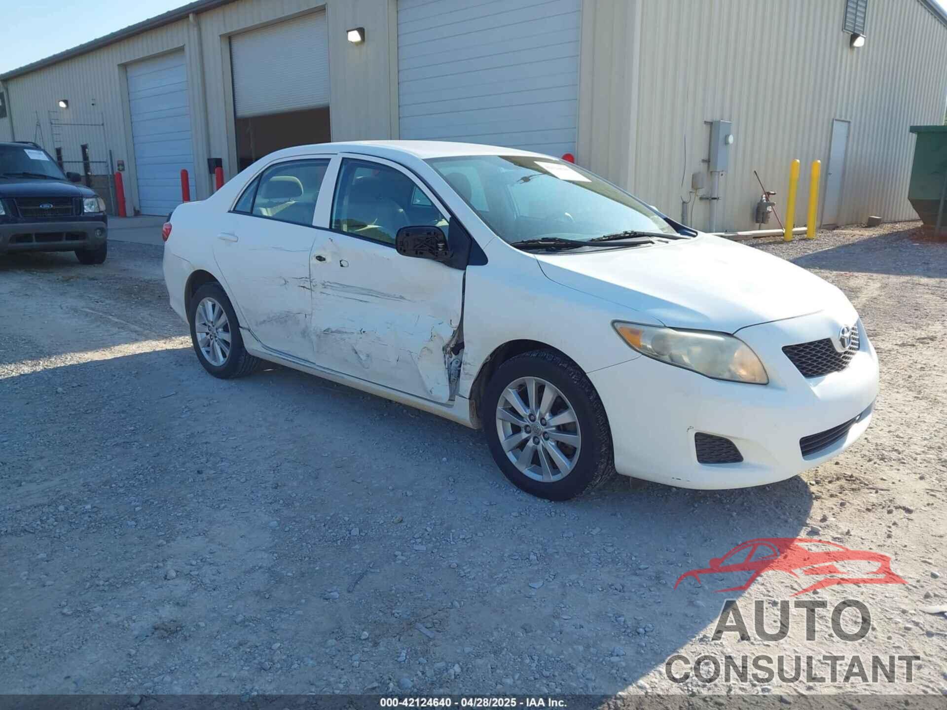 TOYOTA COROLLA 2009 - 2T1BU40E89C026591