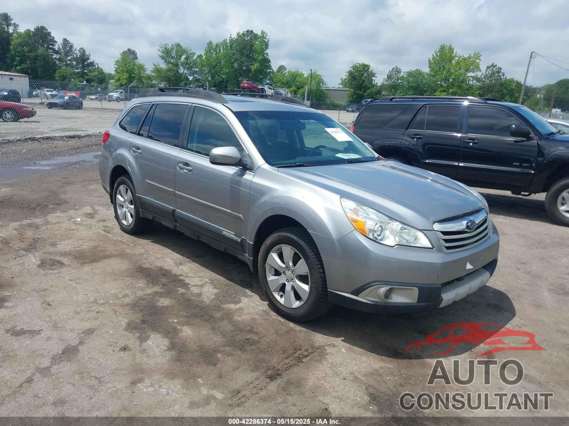 SUBARU OUTBACK 2011 - 4S4BRBKC8B3384561
