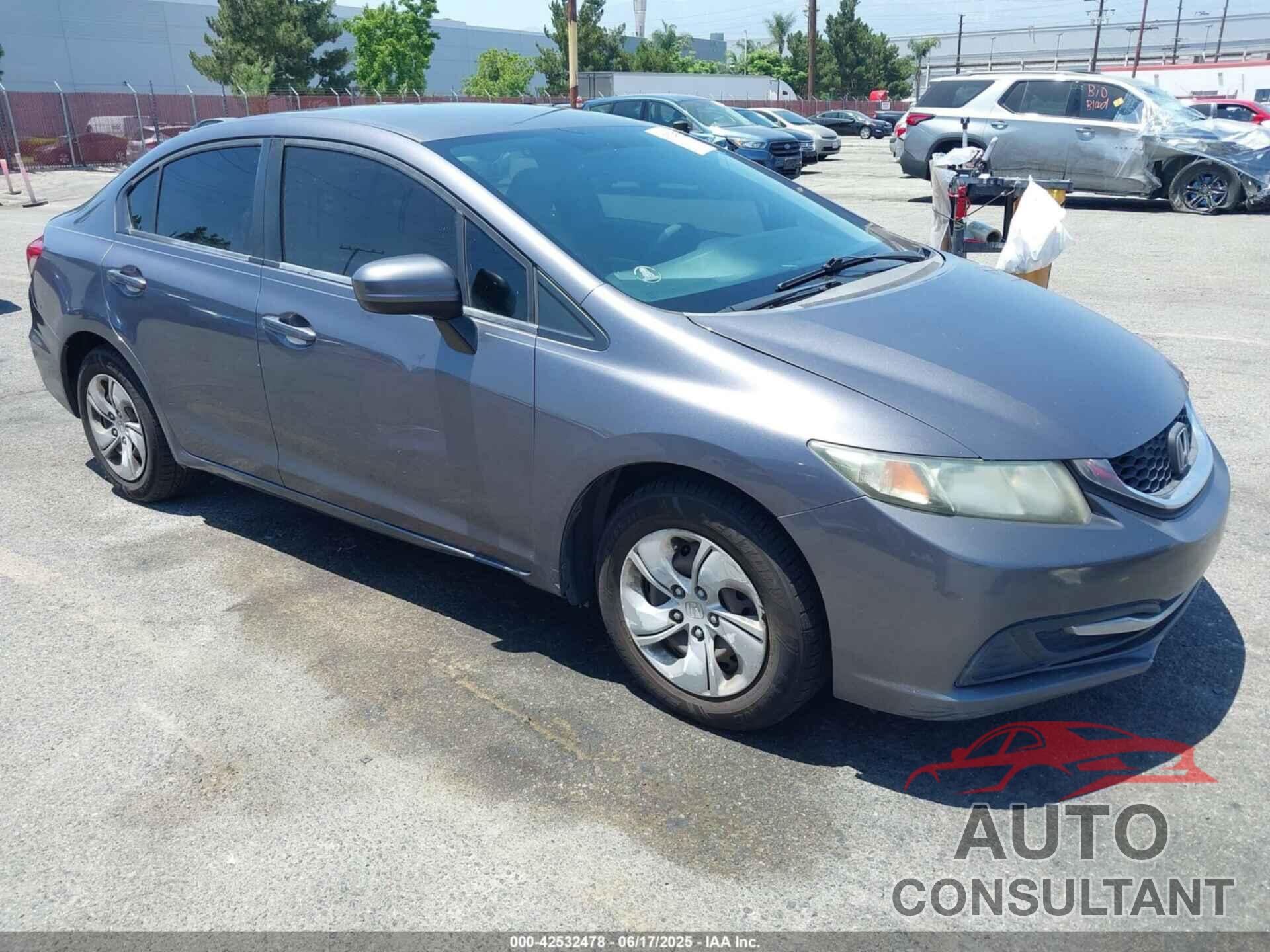 HONDA CIVIC 2014 - 19XFB2F58EE020319