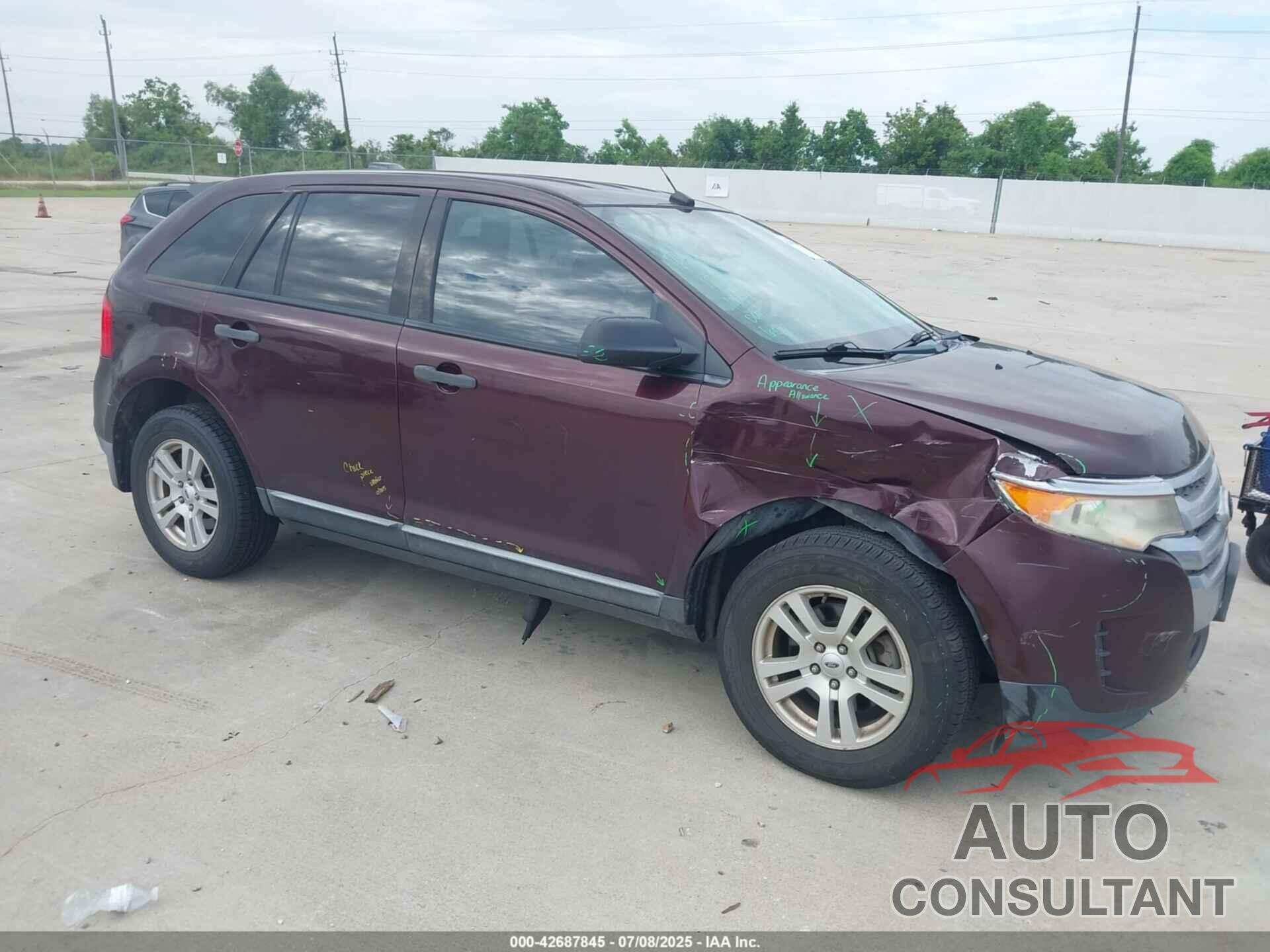 FORD EDGE 2011 - 2FMDK3GC8BBA97877