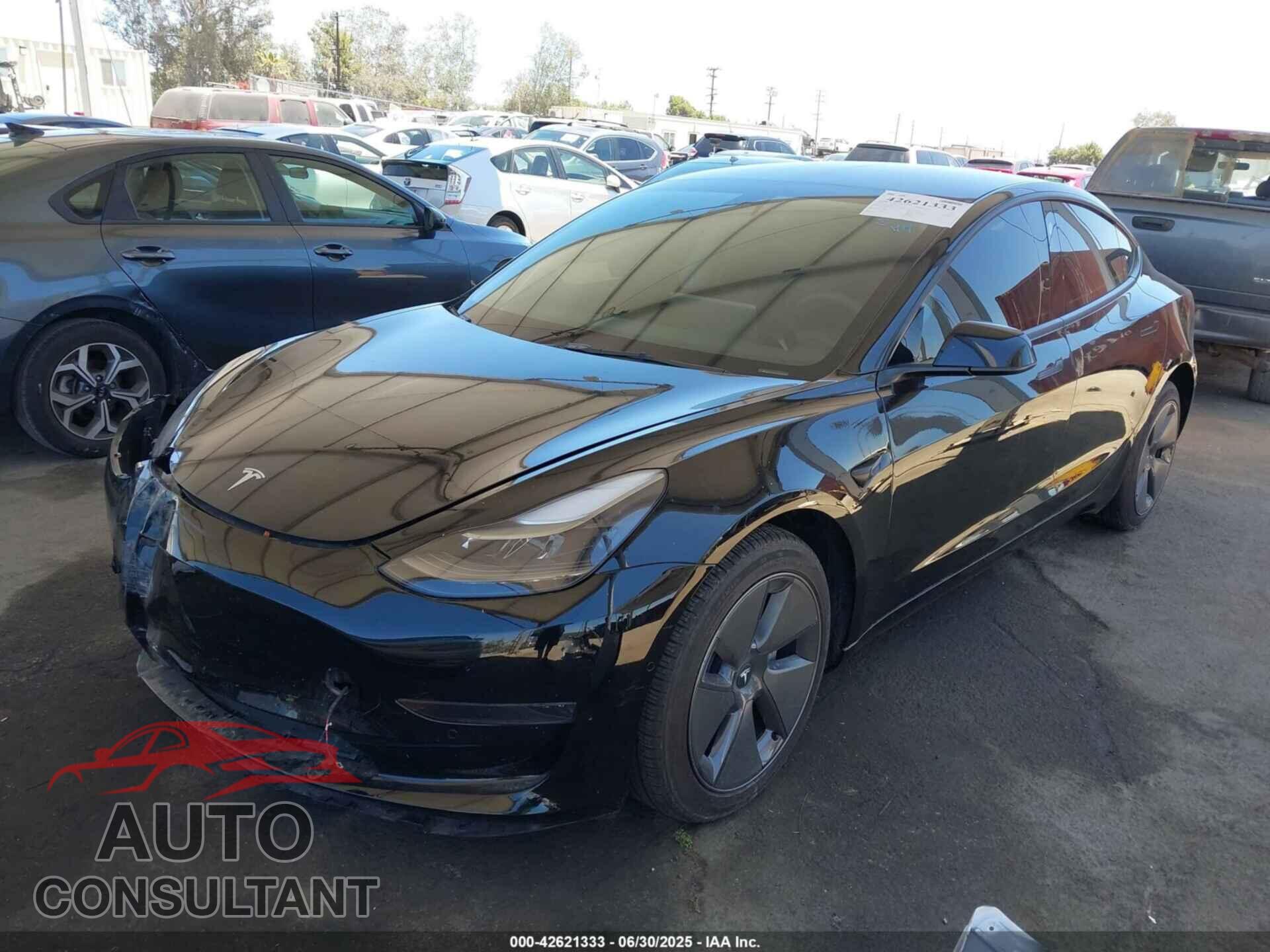 TESLA MODEL 3 2022 - 5YJ3E1EA7NF337196