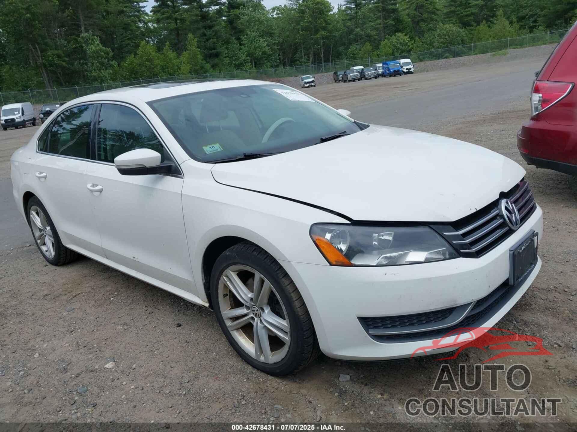 VOLKSWAGEN PASSAT 2014 - 1VWBT7A35EC043348