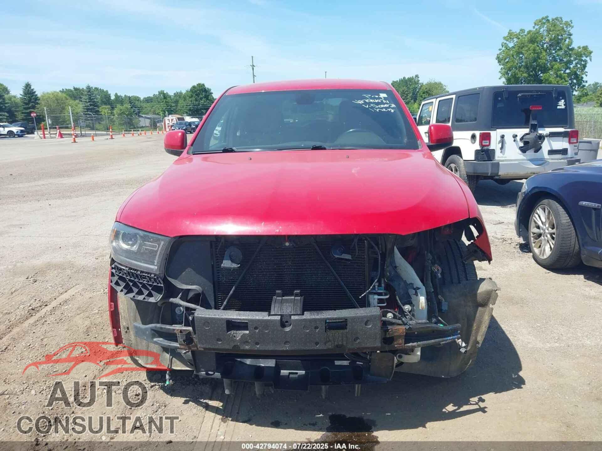DODGE DURANGO 2014 - 1C4RDJAG4EC500021