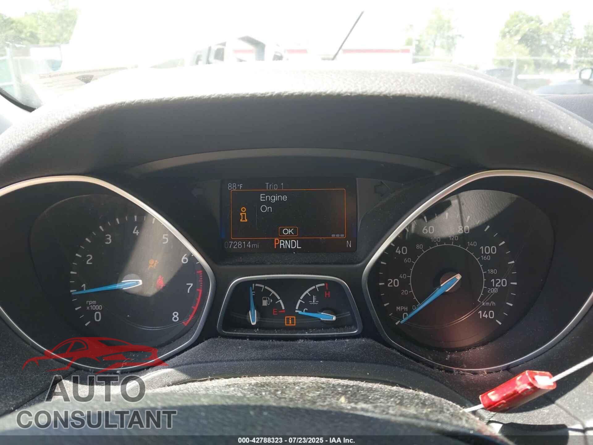 FORD FOCUS 2017 - 1FADP3F26HL298920