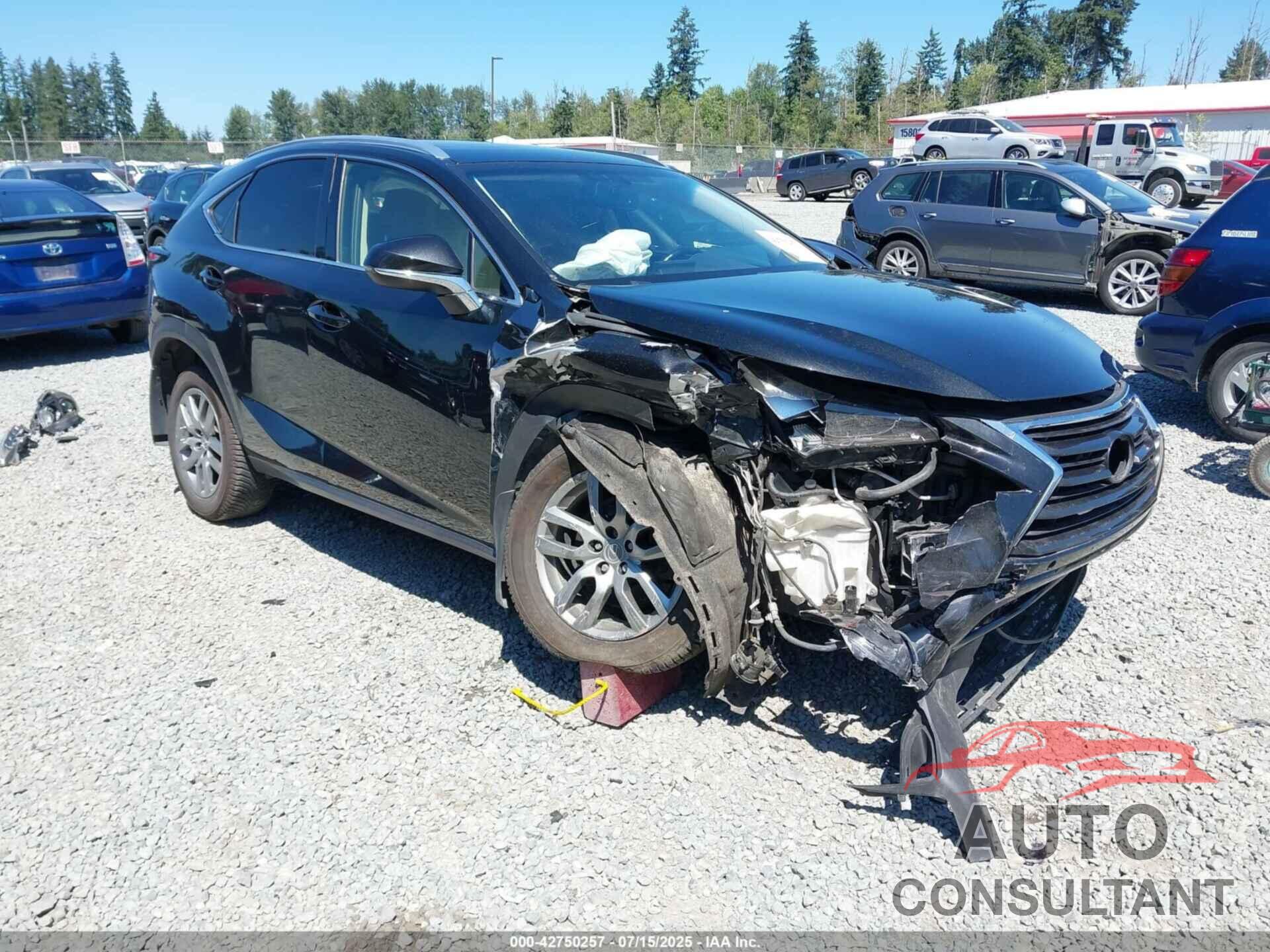LEXUS NX 200T 2016 - JTJBARBZ7G2081080